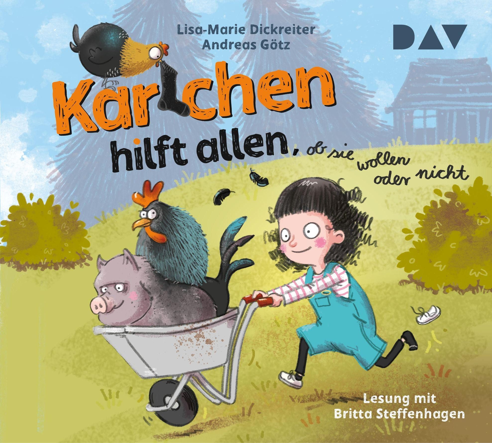 Der Audio Verlag Hörspiel-CD Karlchen hilft allen, ob sie wollen oder nicht, 4 Audio-CD
