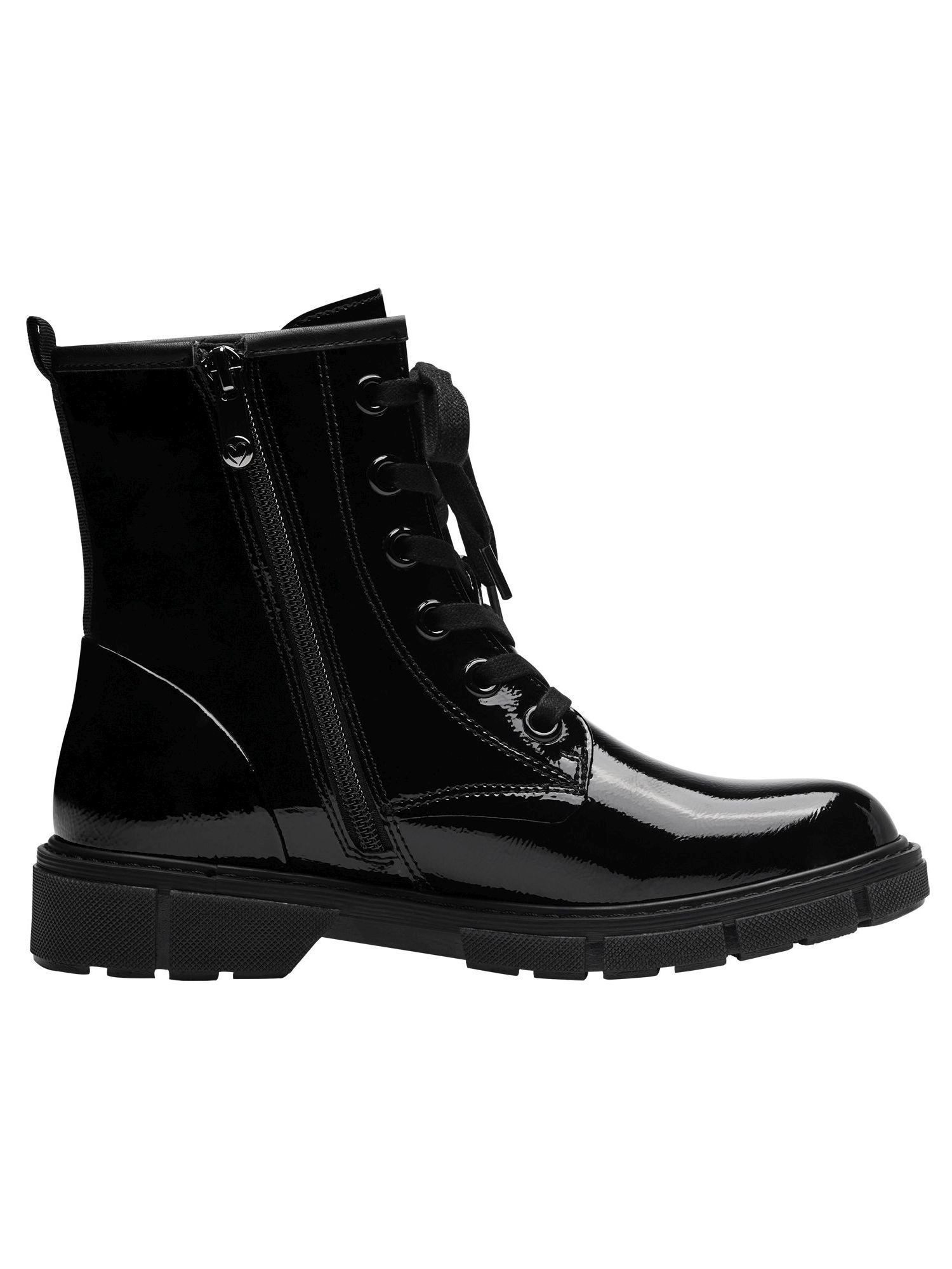 MARCO TOZZI Vegan, MT FEEL ME mit Blockabsatz Blockabsatz Schnürstiefelette Vegan