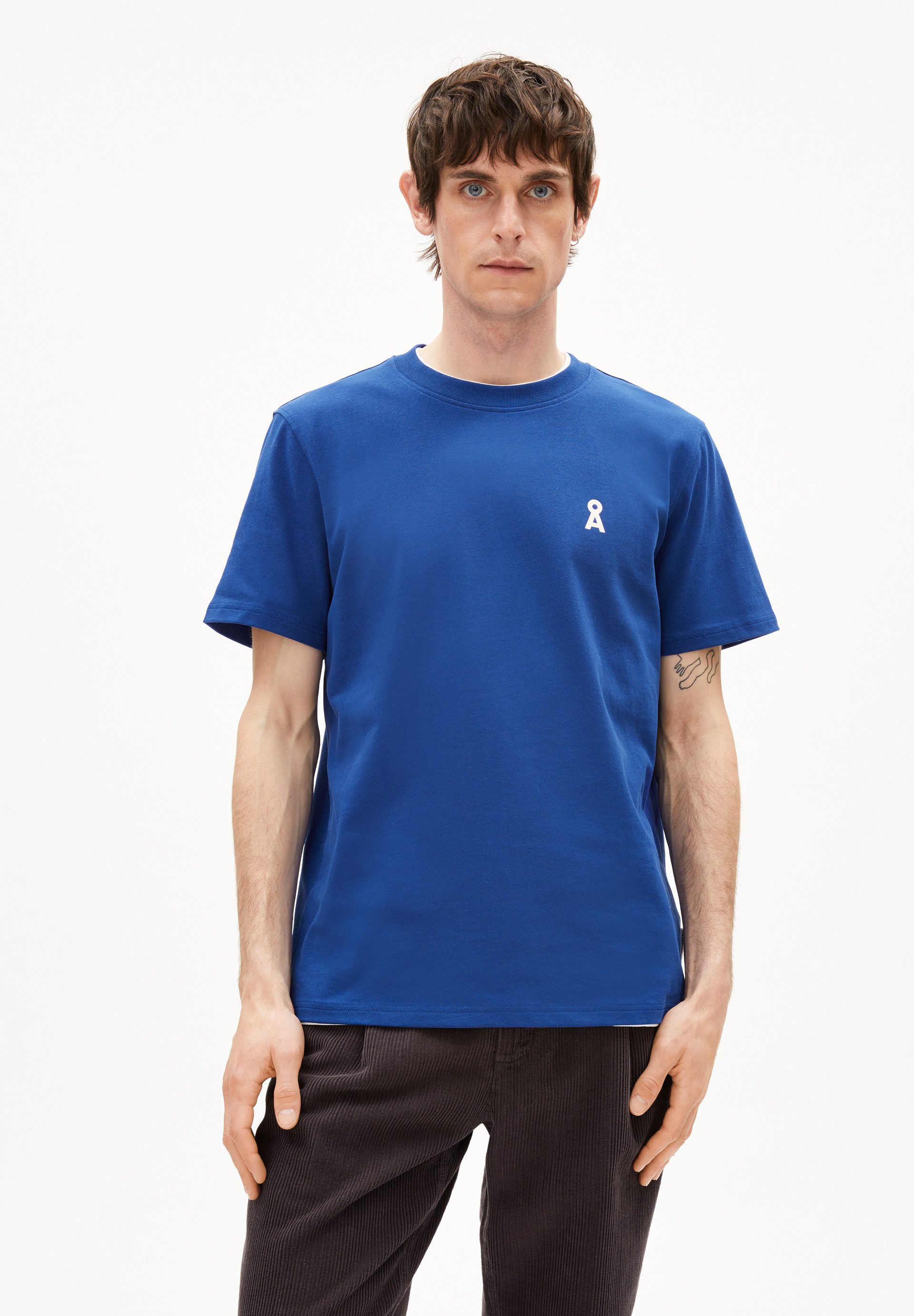 Armedangels Print-Shirt MAARKOS CHANGEMAKERS T-Shirt aus Bio-Baumwoll Mix Relaxed Fit