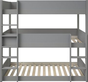 Lüttenhütt Etagenbett »Tipo«, mit 3 Schlafgelegenheiten, inklusive Rollroste