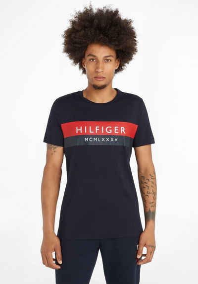 Tommy Hilfiger T-Shirt »TWO TONE HILFIGER TEE«