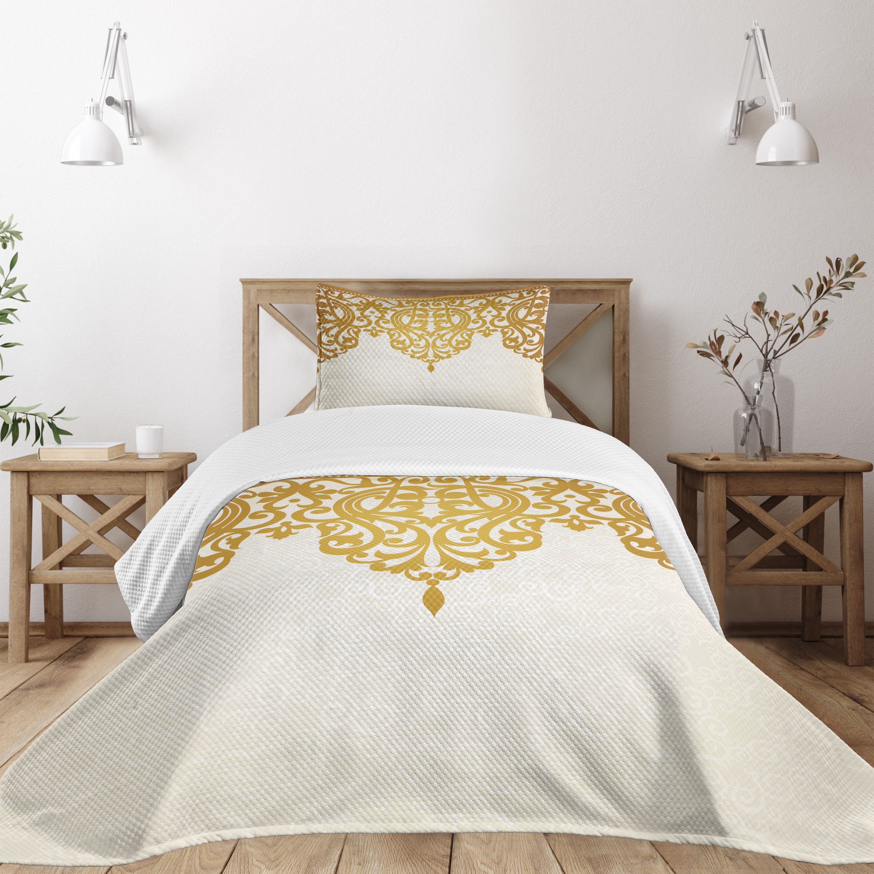Abakuhaus Tagesdecke Set mit Kissenbezügen Waschbar, günstig online kaufen