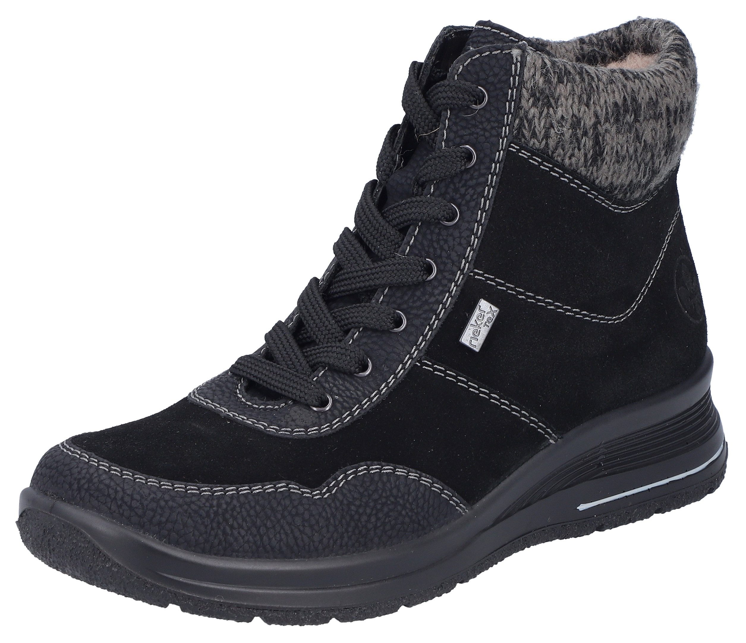 Rieker Winterboots, Stiefelette, Outdoorboots mit wasserabweisender riekerTEX-Membran