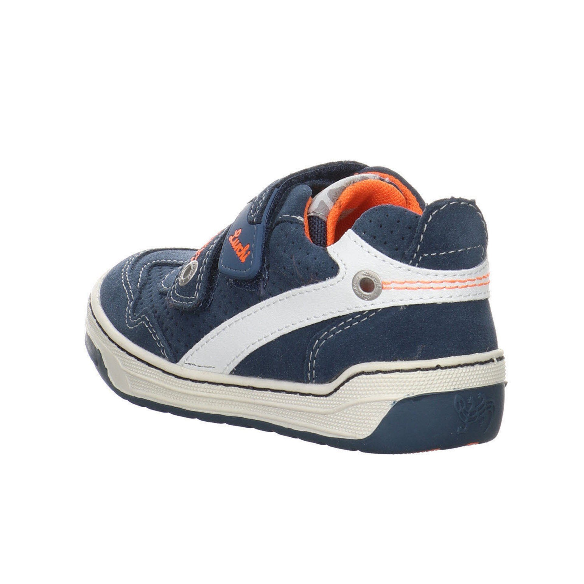 Schnürhalbschuhe Sneaker Jeans Veloursleder Sneaker Lurchi Jungen Kinderschuhe Bruce