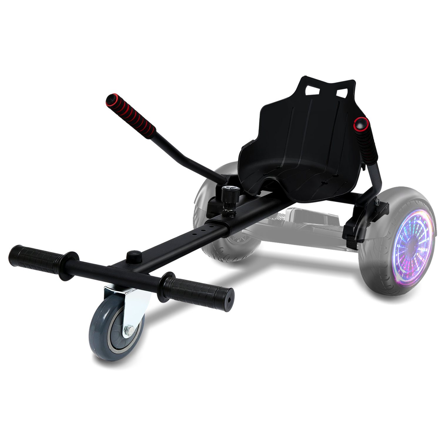Balance Scooter Kart Hoverboard Sitz, Hoverkart für Hover Board Erweiterung für 6.5-10 Zoll