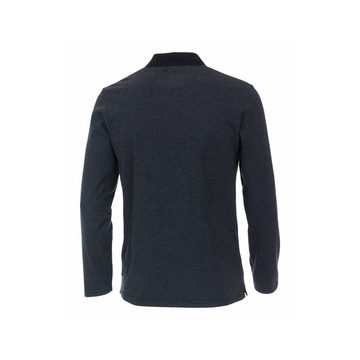 CASAMODA Poloshirt blau regular (1-tlg)