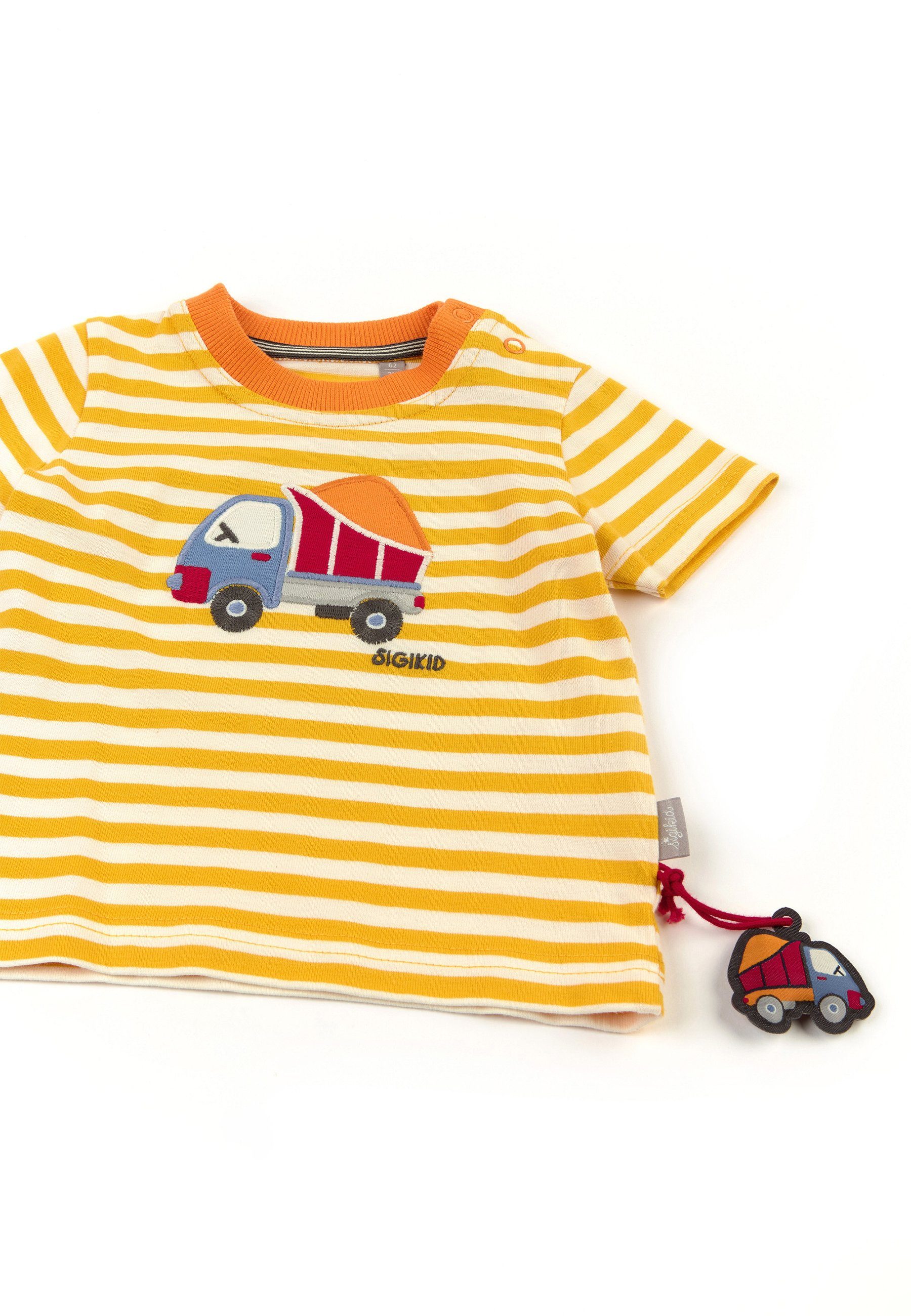 Shirt Sigikid Baby T-Shirt gelb (1-tlg) T-Shirt