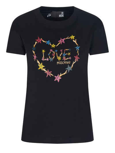 LOVE MOSCHINO T-Shirt Love Moschino Top schwarz