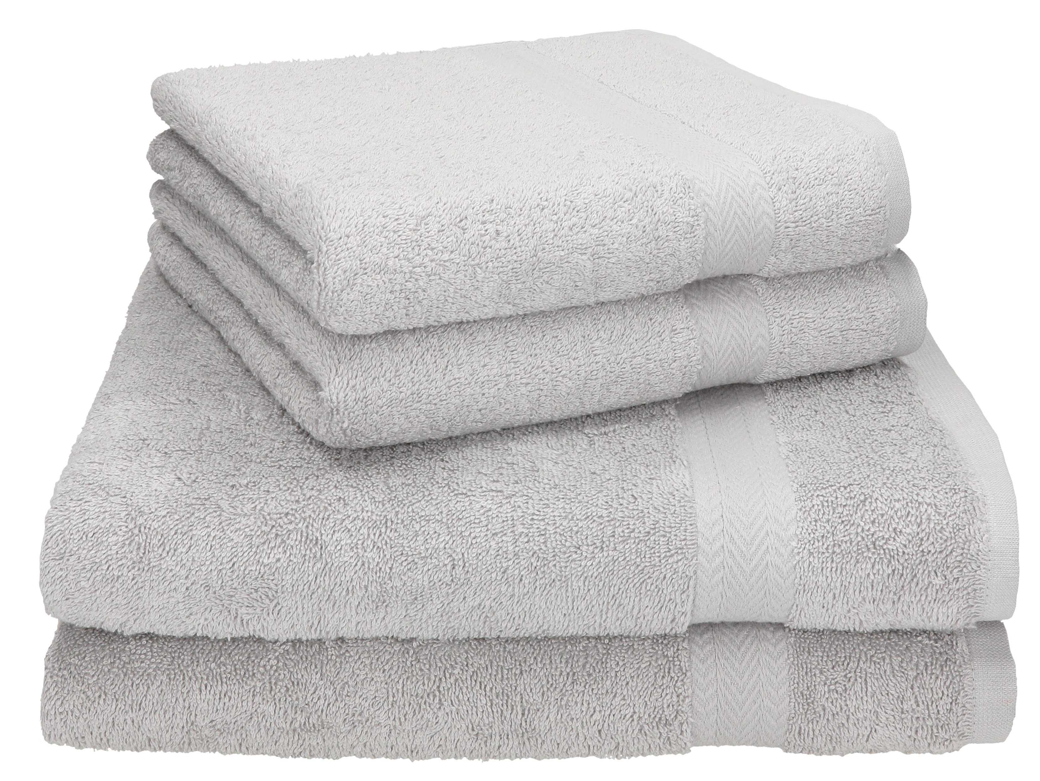 Handtuch Set 4-tlg. PREMIUM 2 Handtücher und 2 Duschtücher