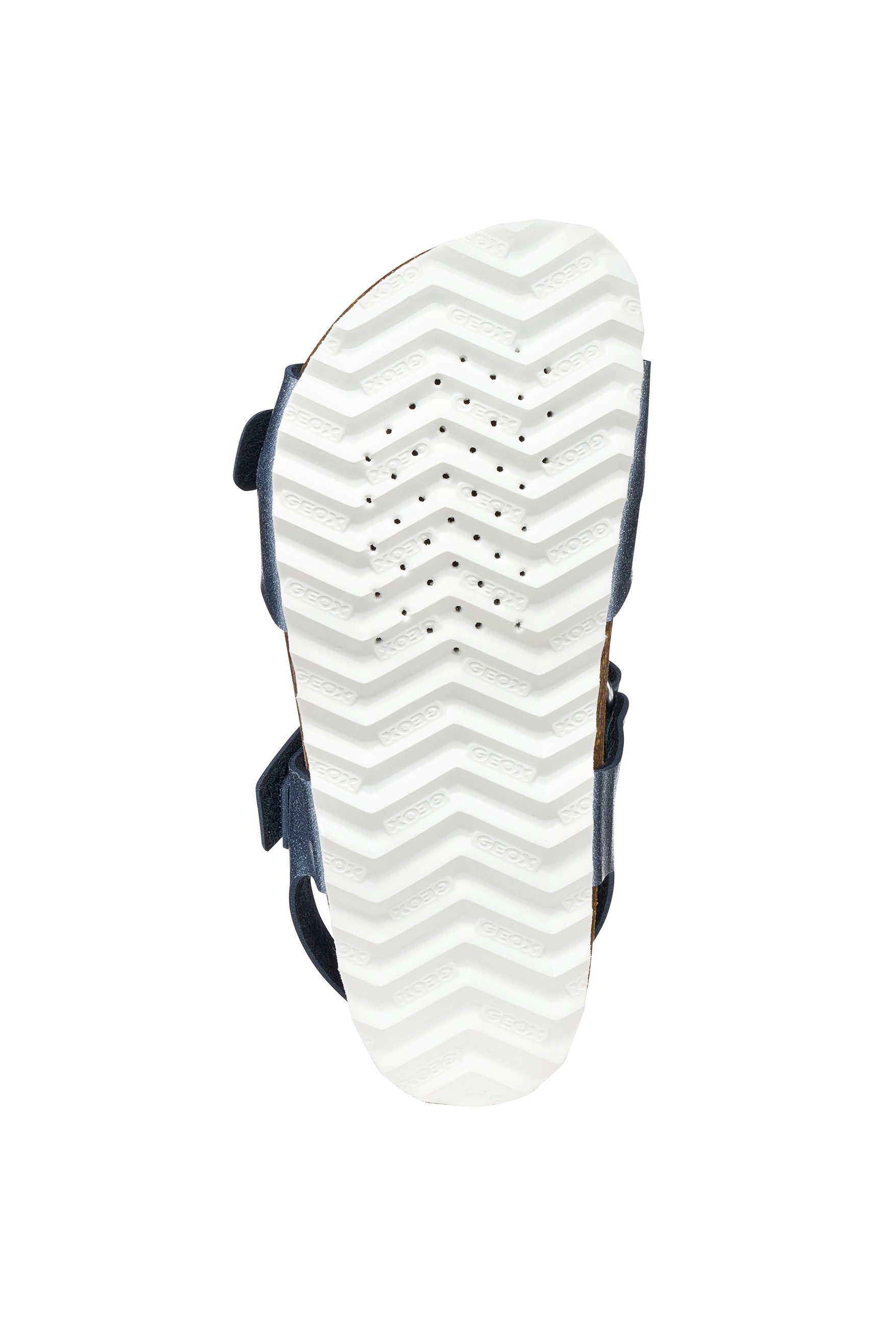 Geox J ADRIEL GIRL Sandale Kinderschuh mit Klettverschluss, Größenschablone zum Download