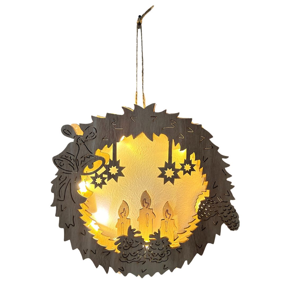 abc HOME LED-Dekofigur Hängedekoration Weihnachten, LEDs, günstig online kaufen