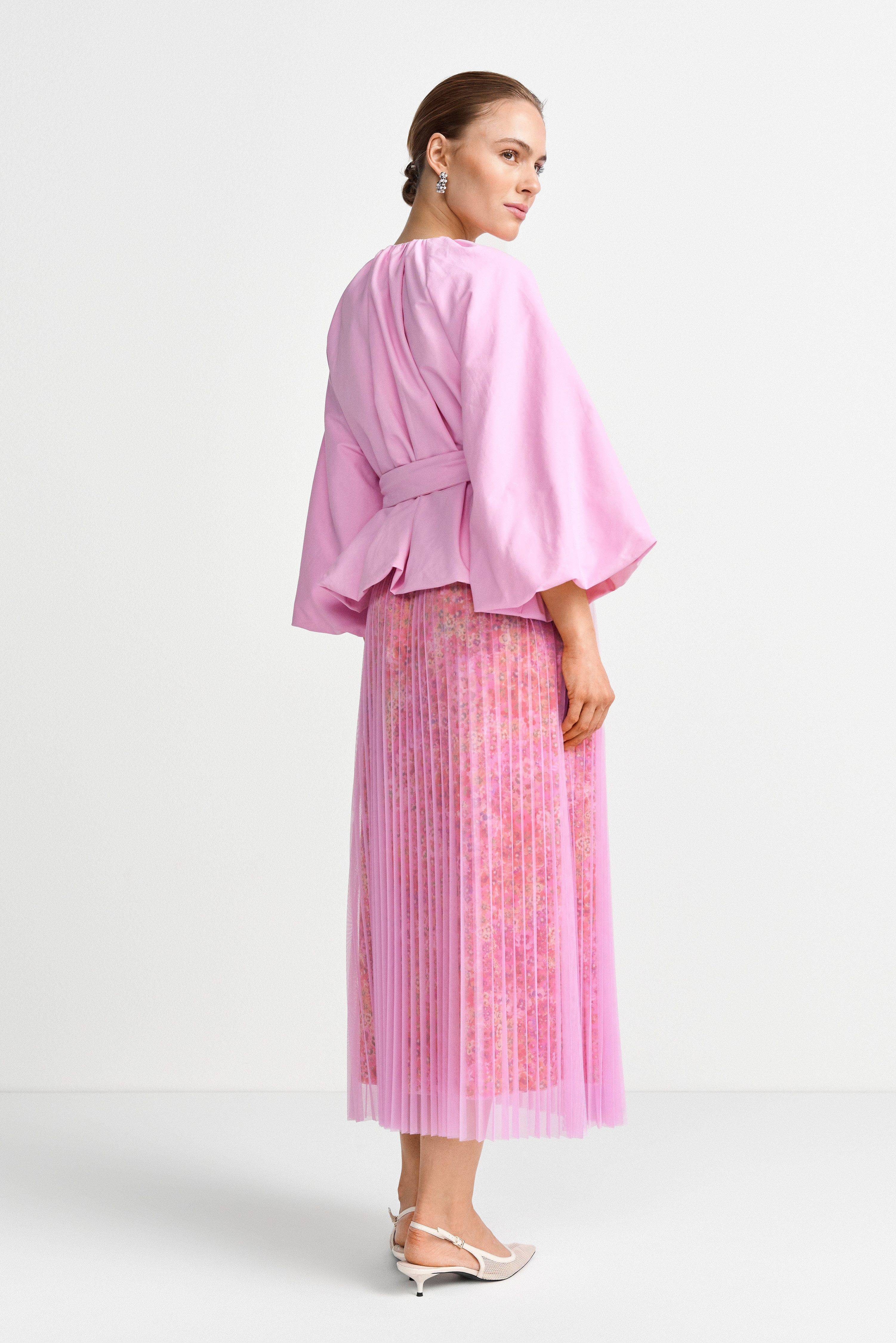 RICHROYAL Tüllrock mit Plissee-Überrock aus Tüll günstig online kaufen