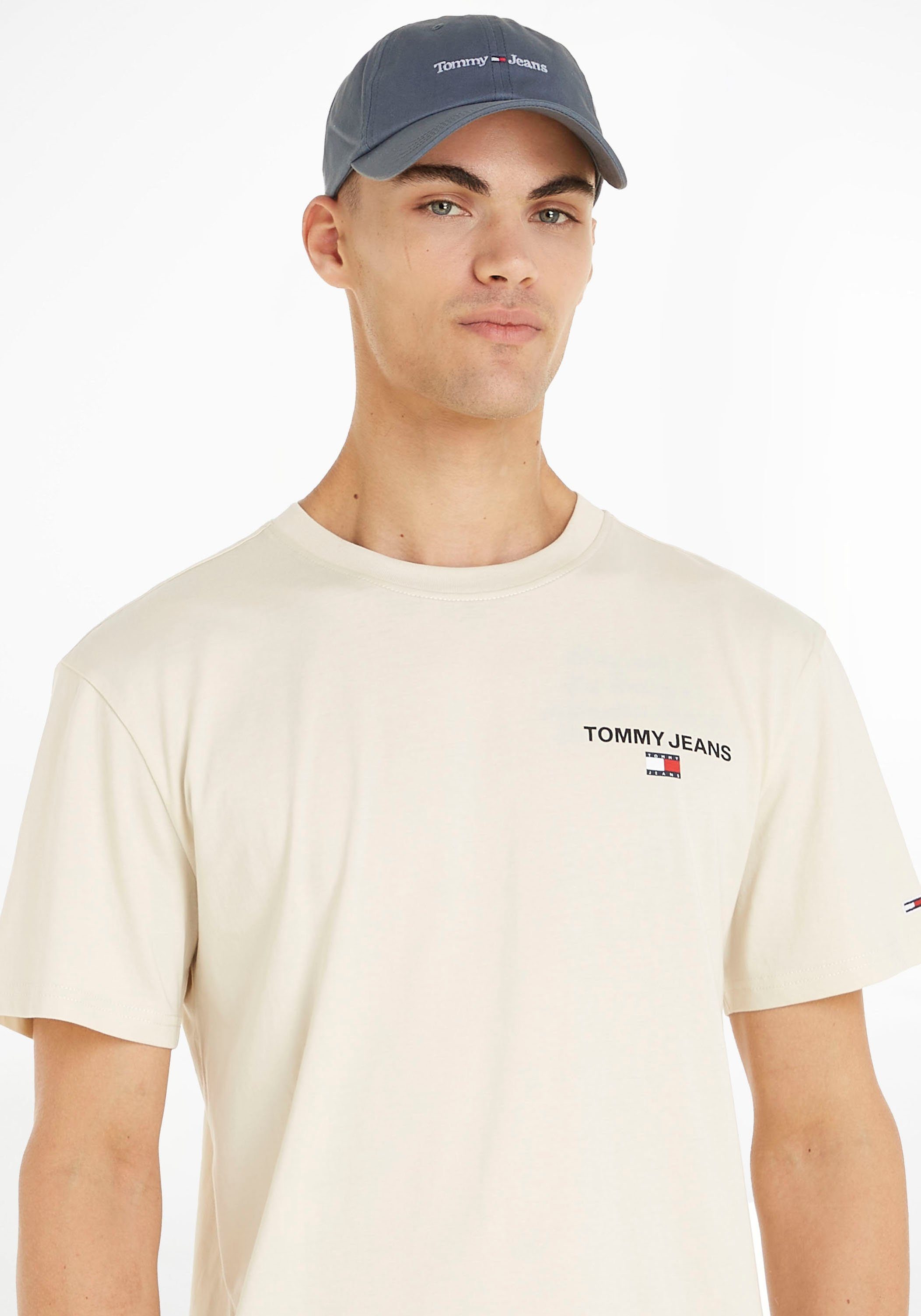 [Sie können echte Produkte zu günstigen Preisen kaufen!] Tommy Jeans dezentem mit Steel Superior Logo-Branding Cap Baseball