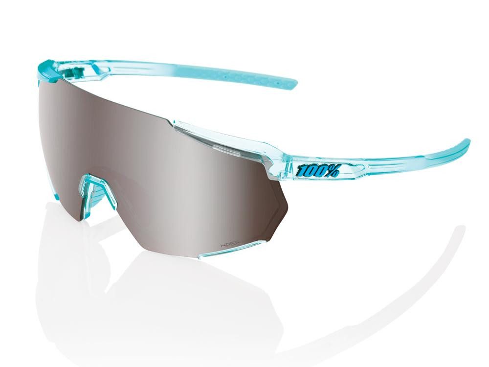 Sportbrille 100% Racetrap 3.0 - HiPER Lens unis Polished Translucent Mint - maxima