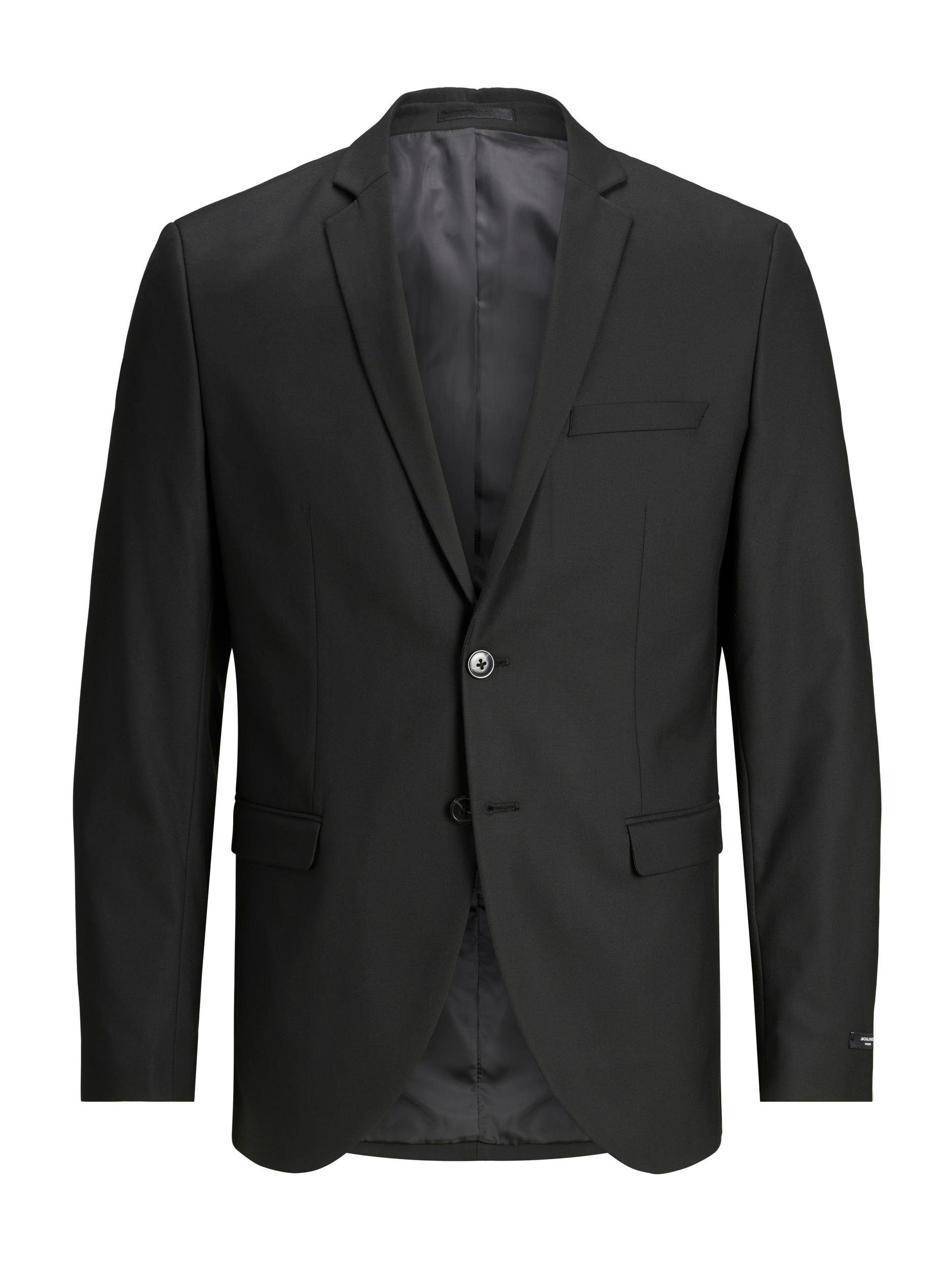 Jack & Jones PlusSize Anzug JPRFRANCO SUIT NOOS PLS (2-tlg) aus Polyester, Viskose und Elasthan, Slim Fit Passform, pflegeleicht