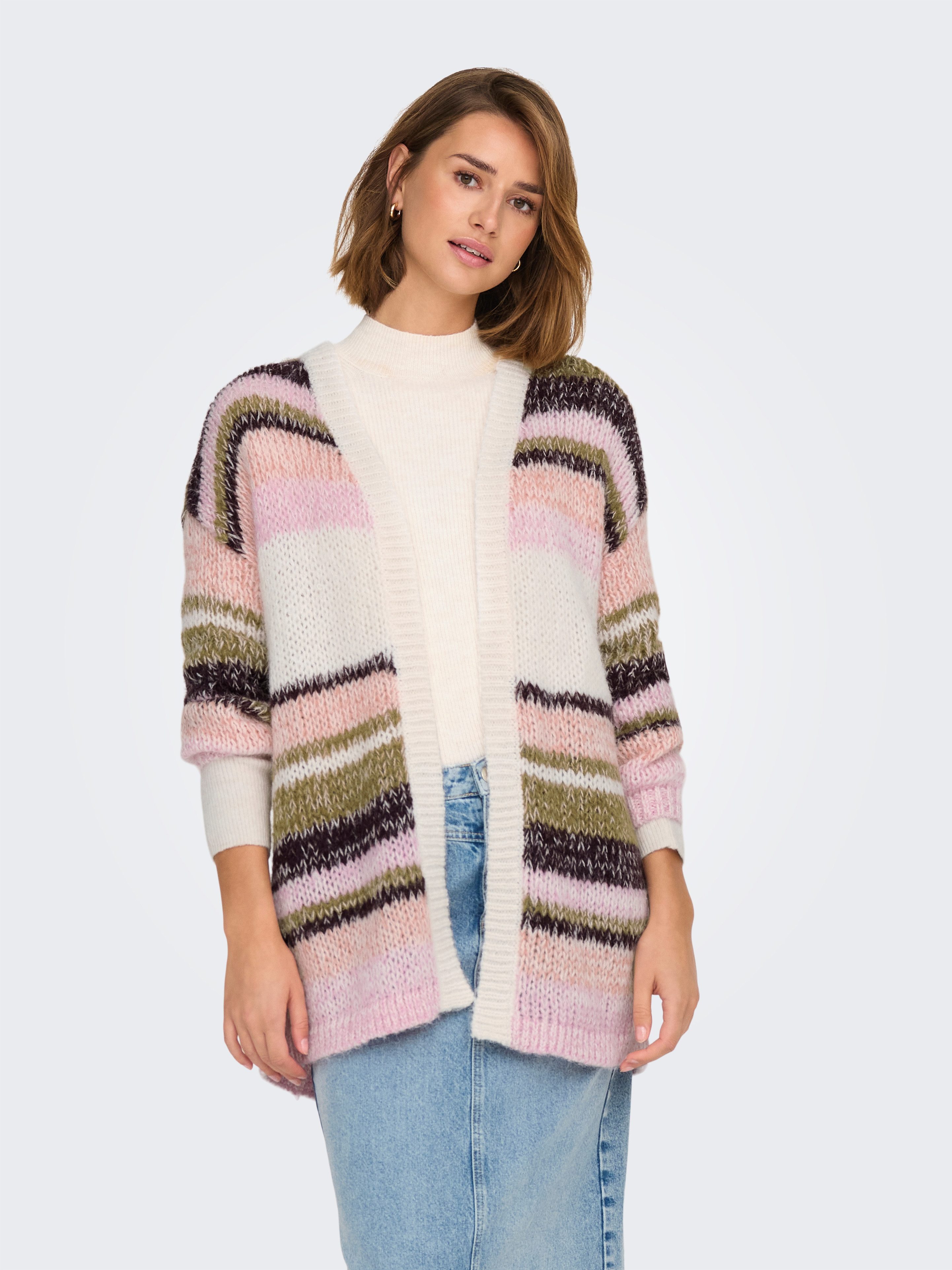 ONLY Longstrickjacke ONLALYSSA L/S LIFE CARDIGAN CC KNT