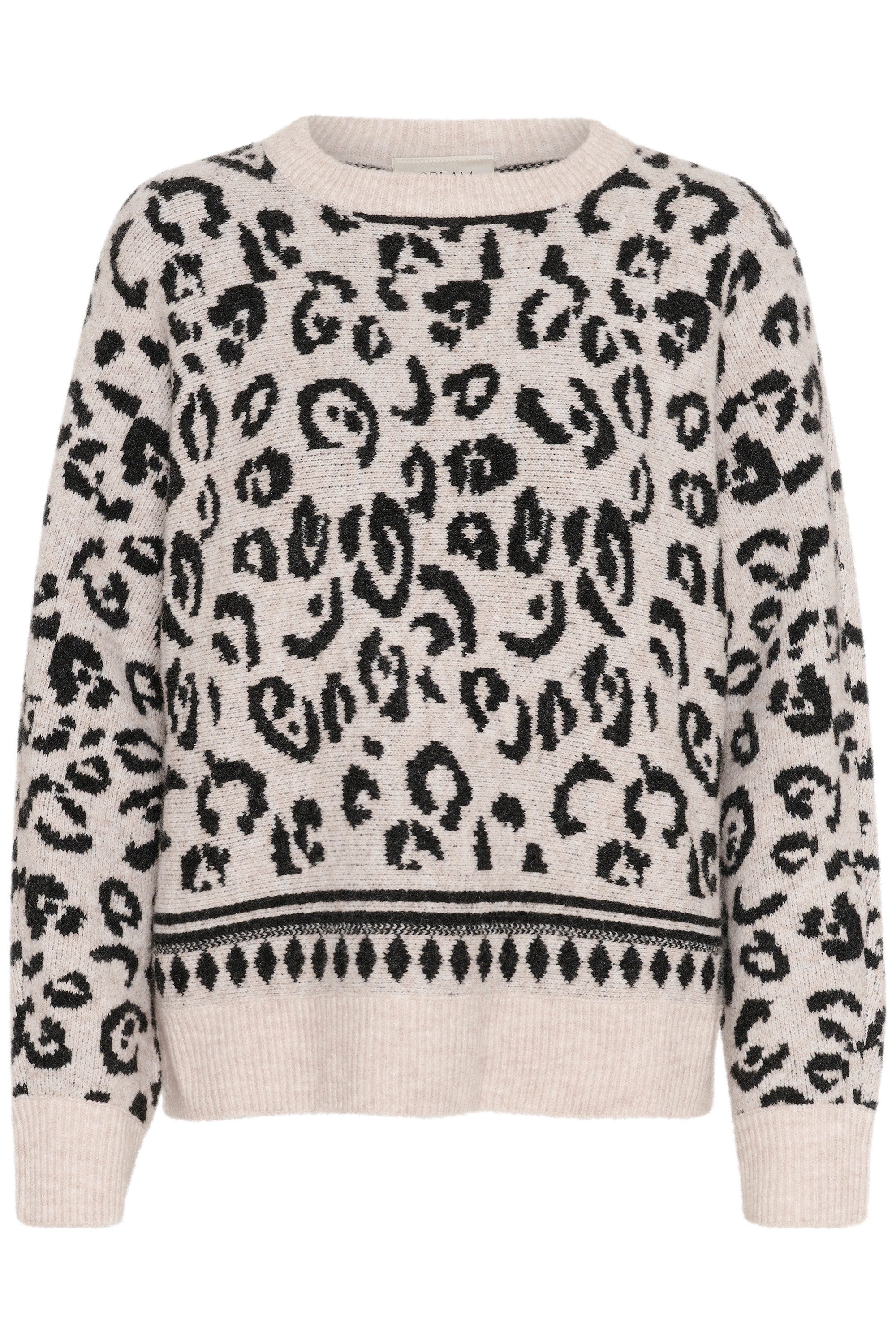 Cream Strickpullover Strickpullover CRRuni