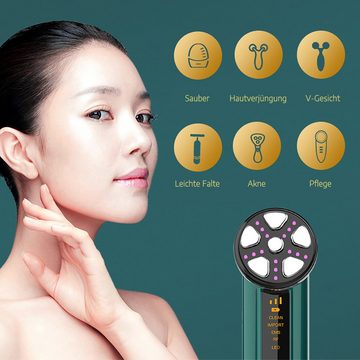 COOL-i ® Anti-Aging-Gerät, 4-in-1 Photon Therapie Schönheitsgerät: RF, EMS, Mikrovibration