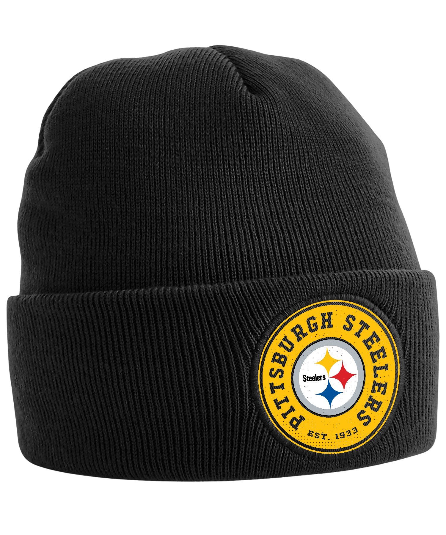 Steelers Pittsburgh - 1-St) NFL Quattro Football Formatee Super American (Einzelstück, Beanie Schwarz