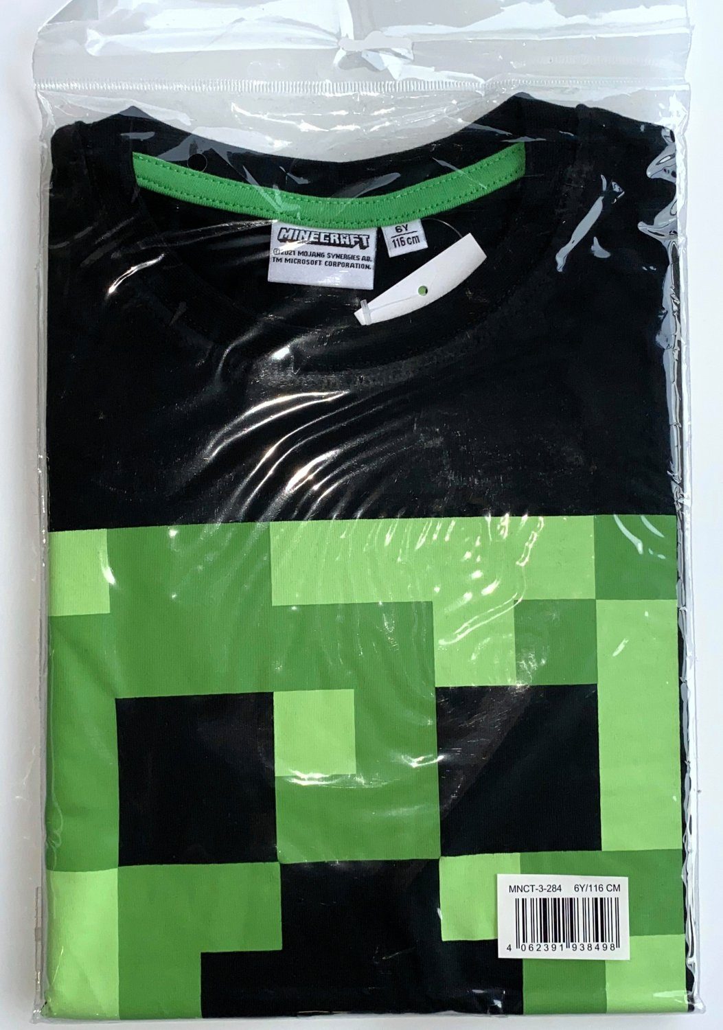 Minecraft T-Shirt MINECRAFT T-SHIRT schwarz Kinder T-Shirt