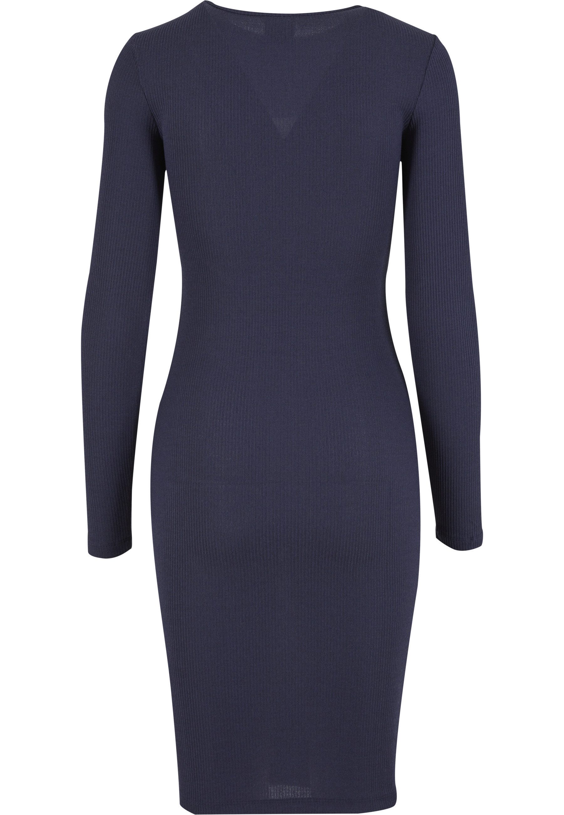 URBAN CLASSICS Shirtkleid Urban Classics Damen Ladies Rib Dress (1-tlg)