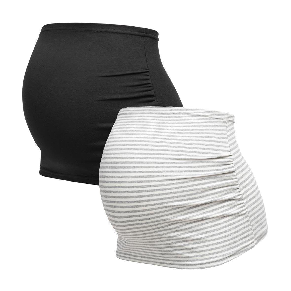 Umstands-Set Umstands-Bauchband - 2er Set - Baumwolle