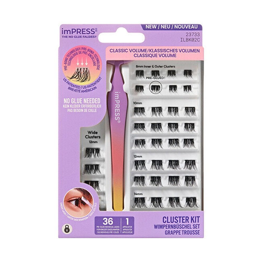 Kiss Bandwimpern KISS ImPress On Falsche Wimpern Set 02C
