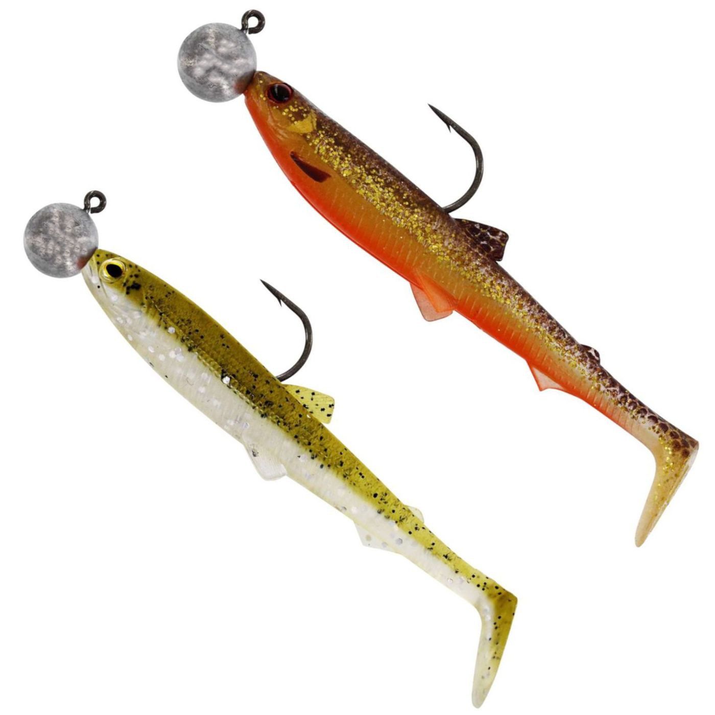 Kunstköder Westin Bullteez 12,5cm R 'N R 10g - 2 montierte Gummifische
