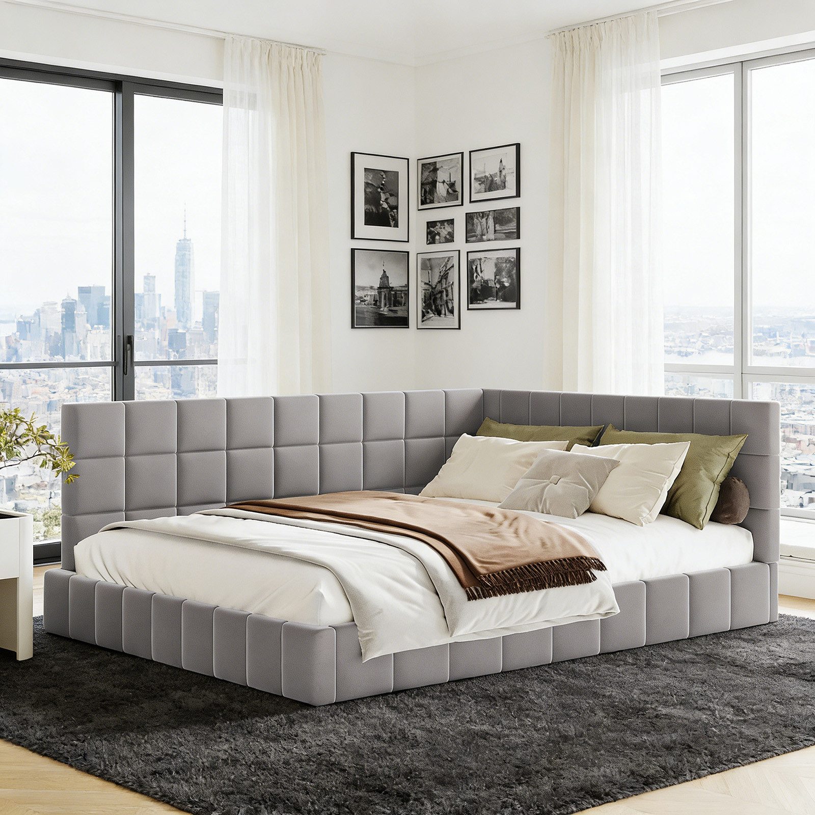 REDOM Schlafsofa Polsterbett,Funktionsbett,Jugendbett, Daybett Tagesbett mi günstig online kaufen