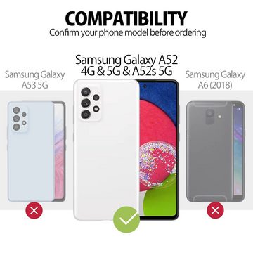 MyGadget Handyhülle Silikon Hülle für Samsung Galaxy A52, Schutzhülle robust TPU Case Silikonhülle Back Cover Slimcase Kratzfest