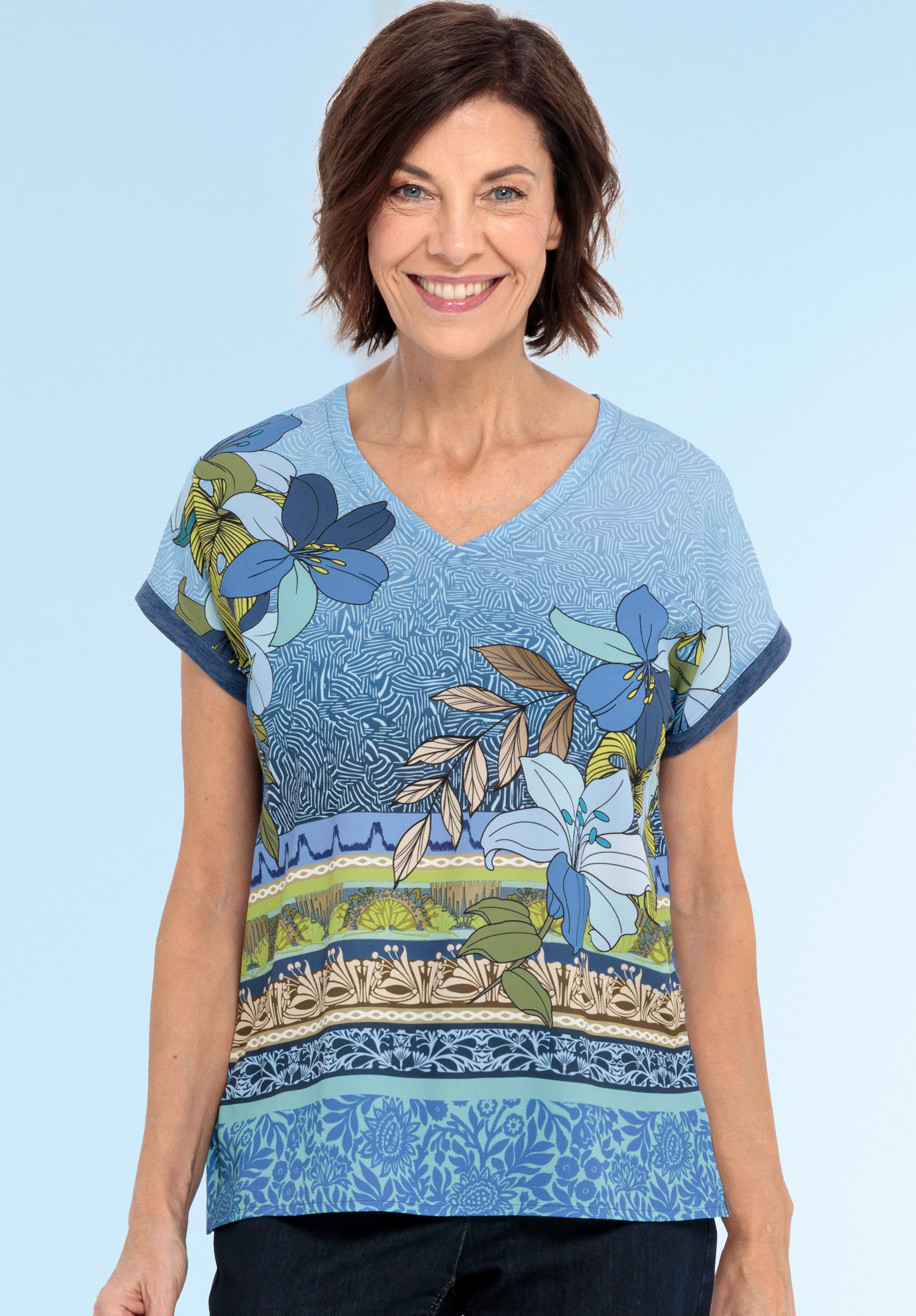 bianca Print-Shirt JULIE mit coolem Frontmotiv günstig online kaufen