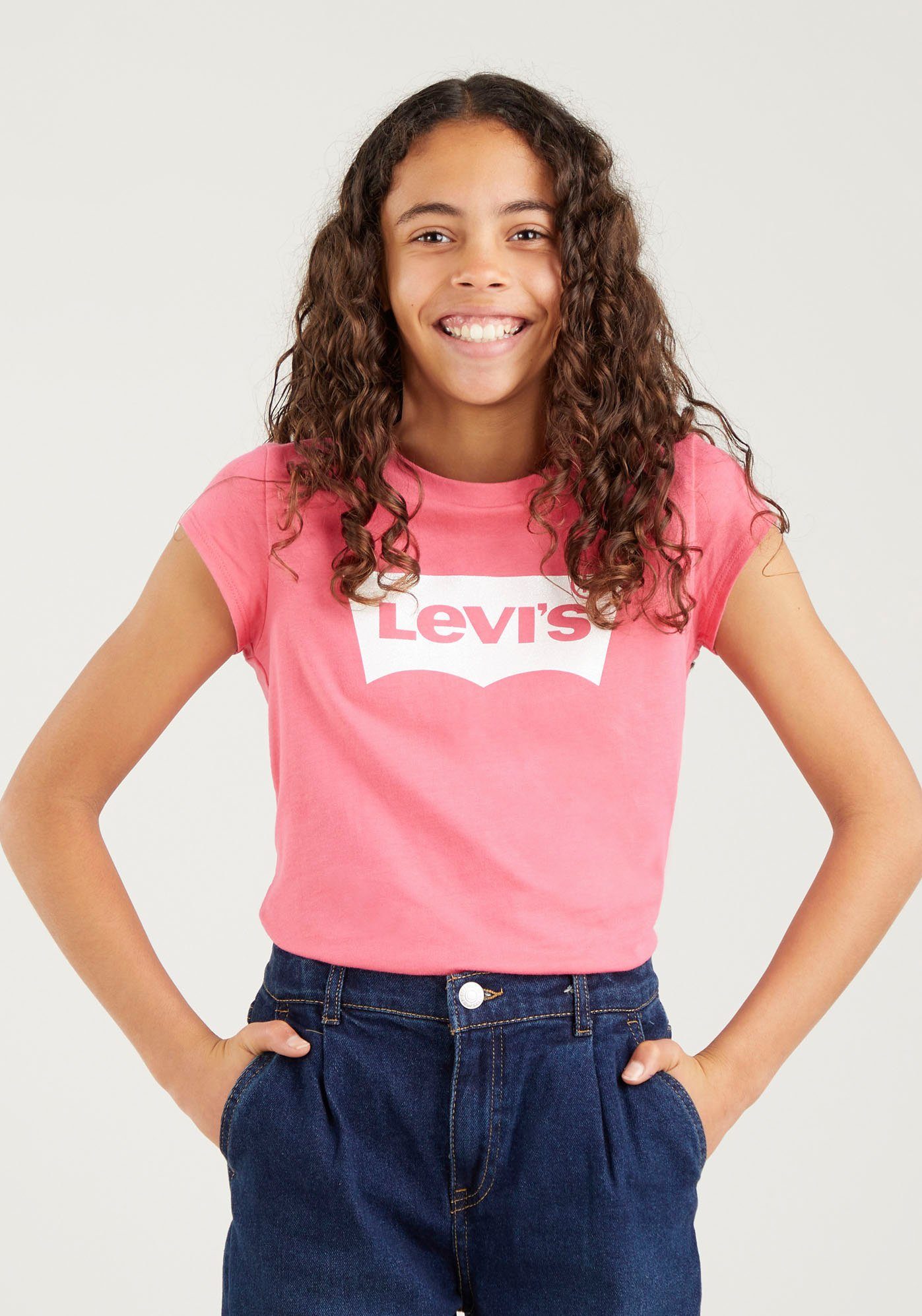 Levi's® Kids T-Shirt BATWING for rot TEE GIRLS