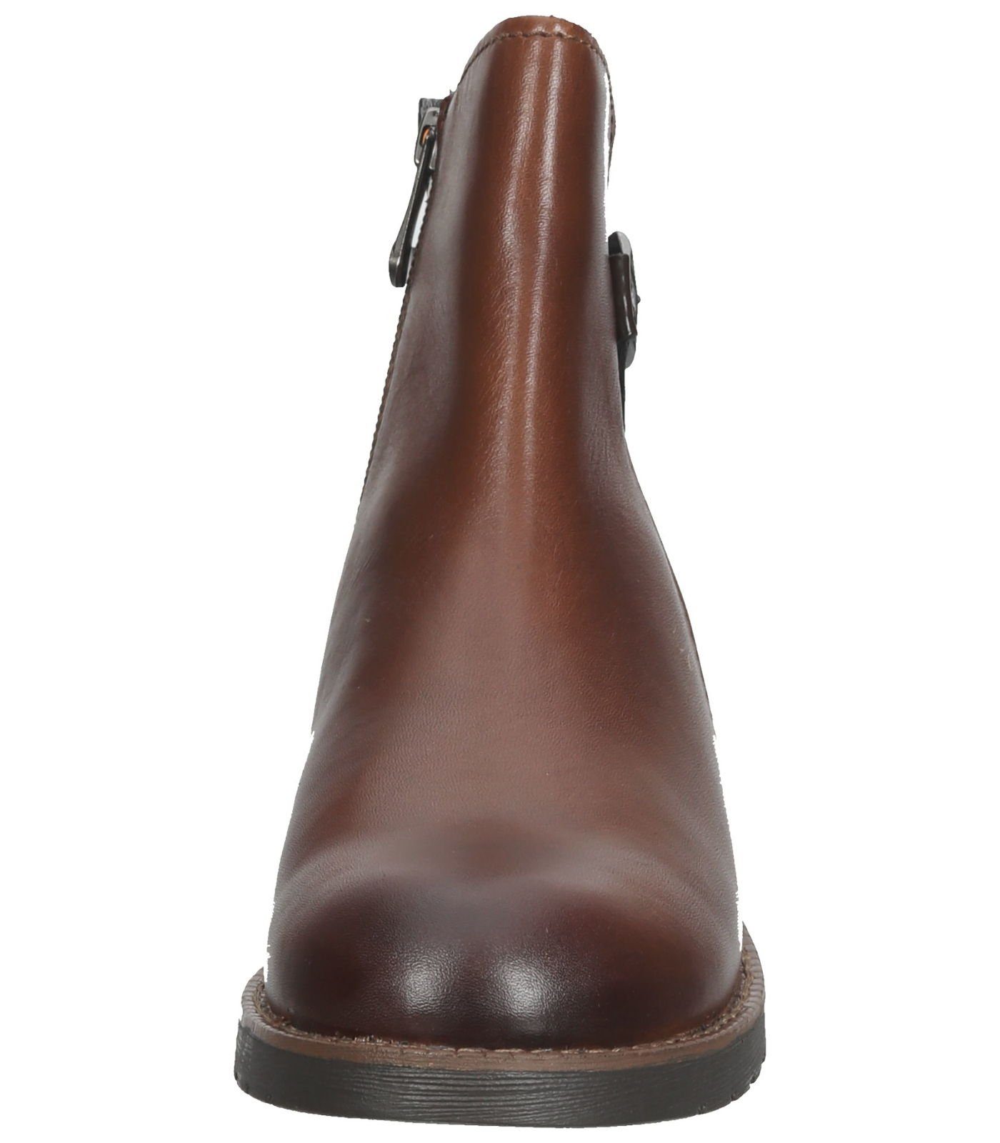 Stiefelette Stiefelette Cowboy Leder/Textil TOZZI MARCO Chestnut