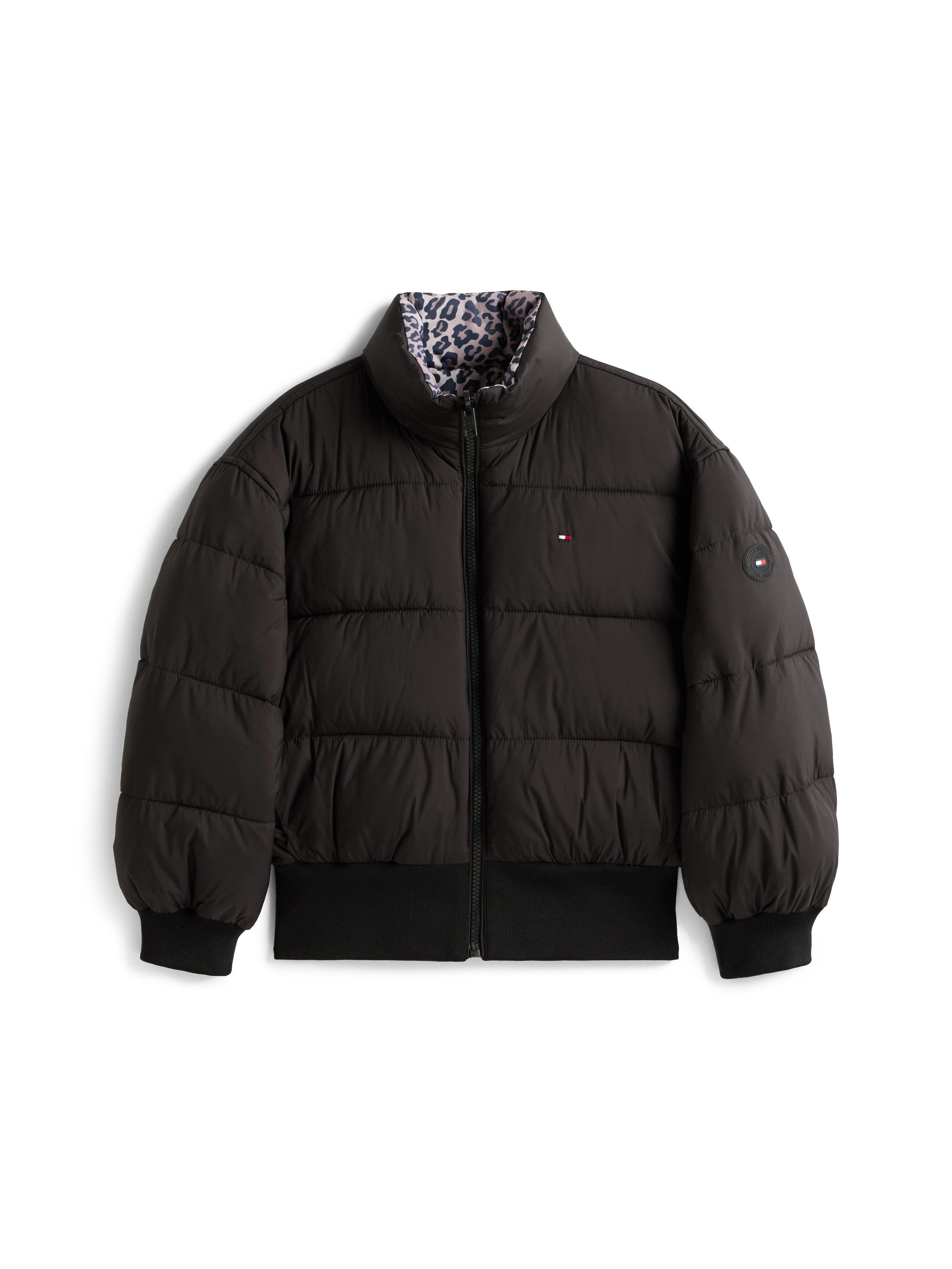 Tommy Hilfiger Wendejacke REVERSIBLE STRIPE PUFFER BOMBER Kinder bis 16 Jahre