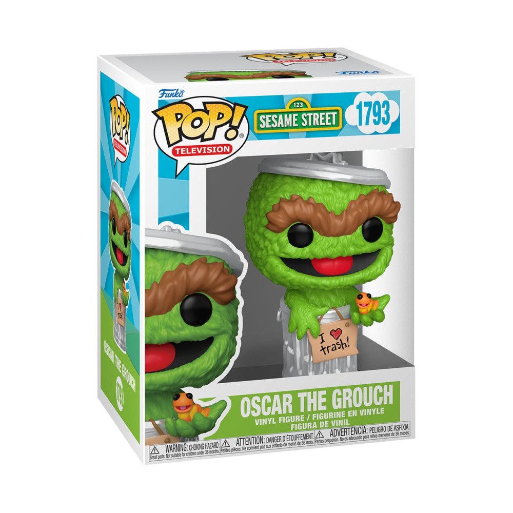 Funko Merchandise-Figur Sesamstraße POP! TV Vinyl Figur Oscar the Grouch 9 cm