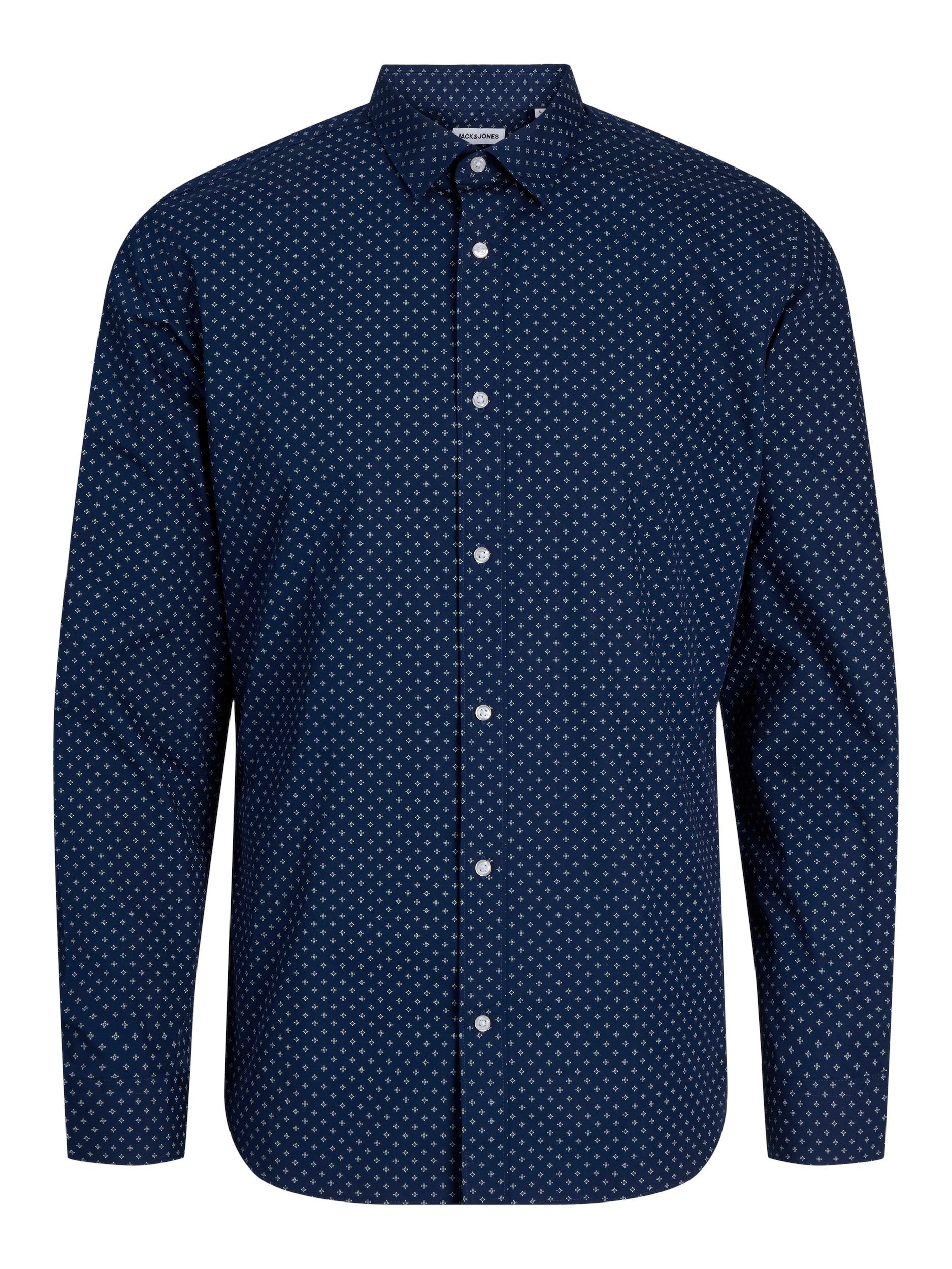 Jack & Jones Langarmhemd JJJOE PRINT SHIRT LS SS24