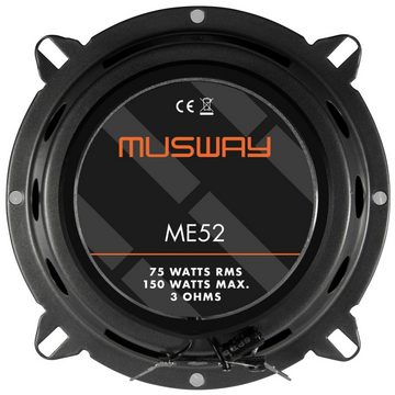 Musway ME52 13cm Koax Lautsprecher Auto-Lautsprecher (Musway ME52 - 13cm Koax Lautsprecher)