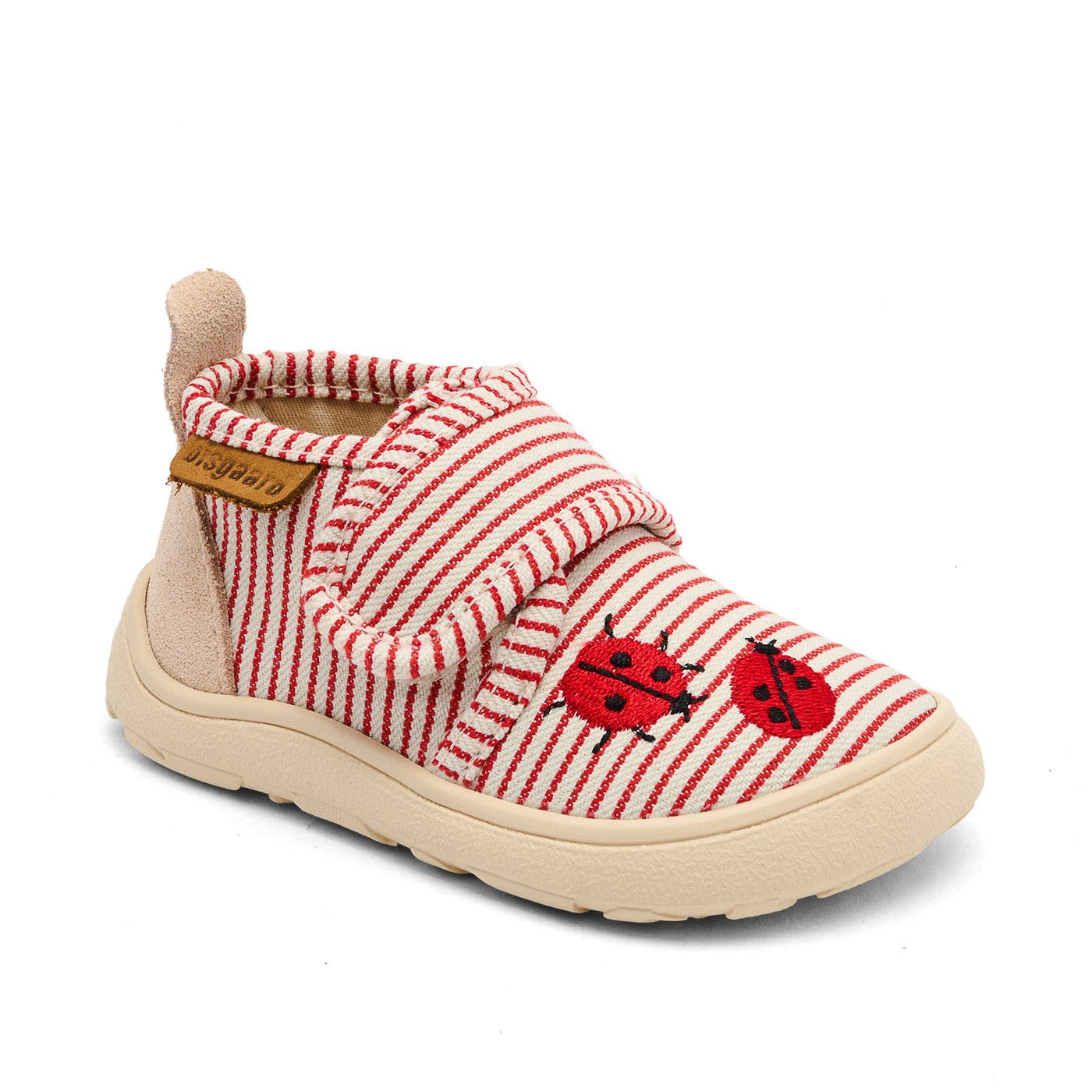 Bisgaard barefoot basic Hausschuh Klettschuh mit Stickerei, Größenschablone zum Download