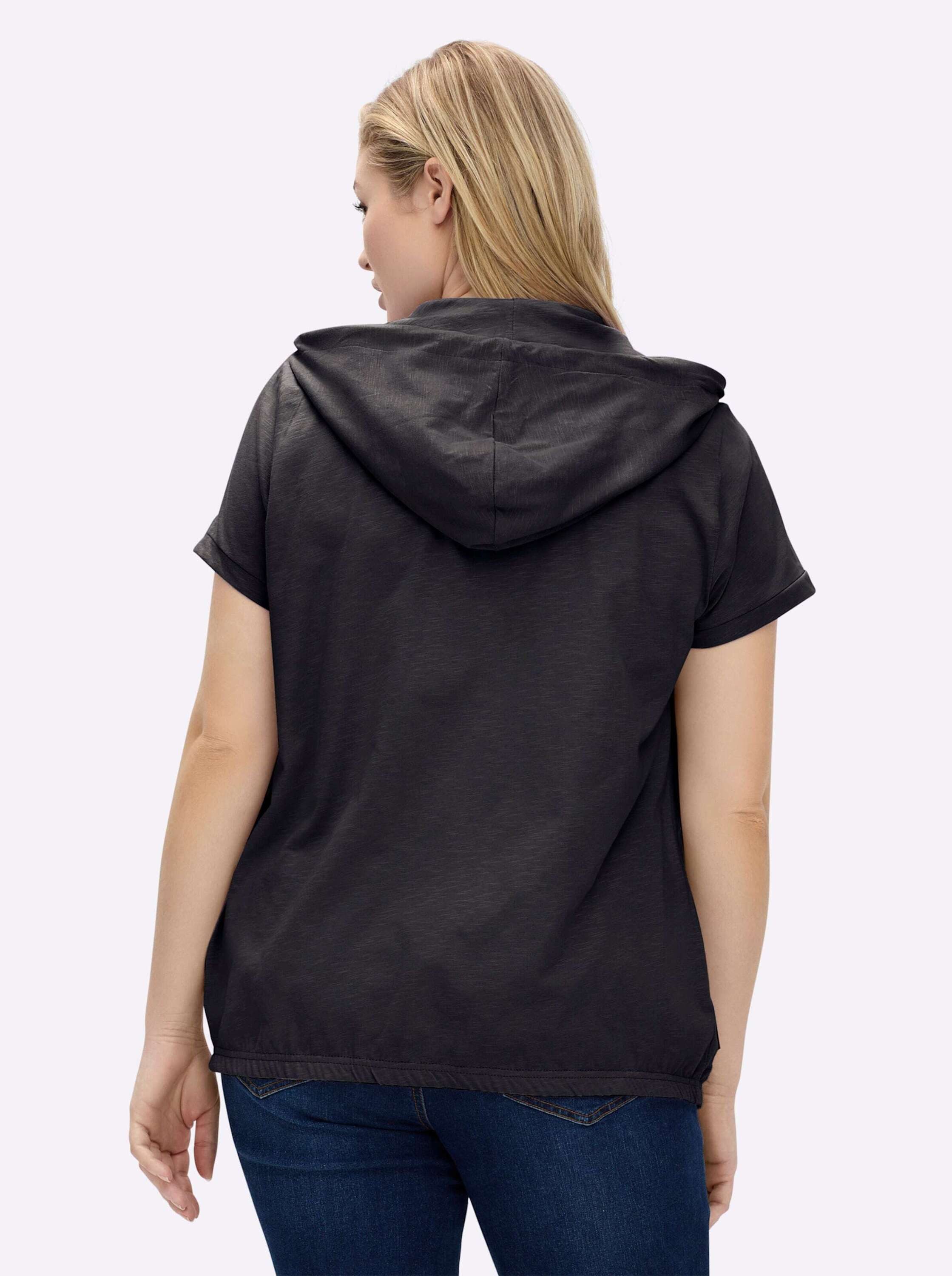 Witt Shirtjacke Sweatjacke Kurzarm