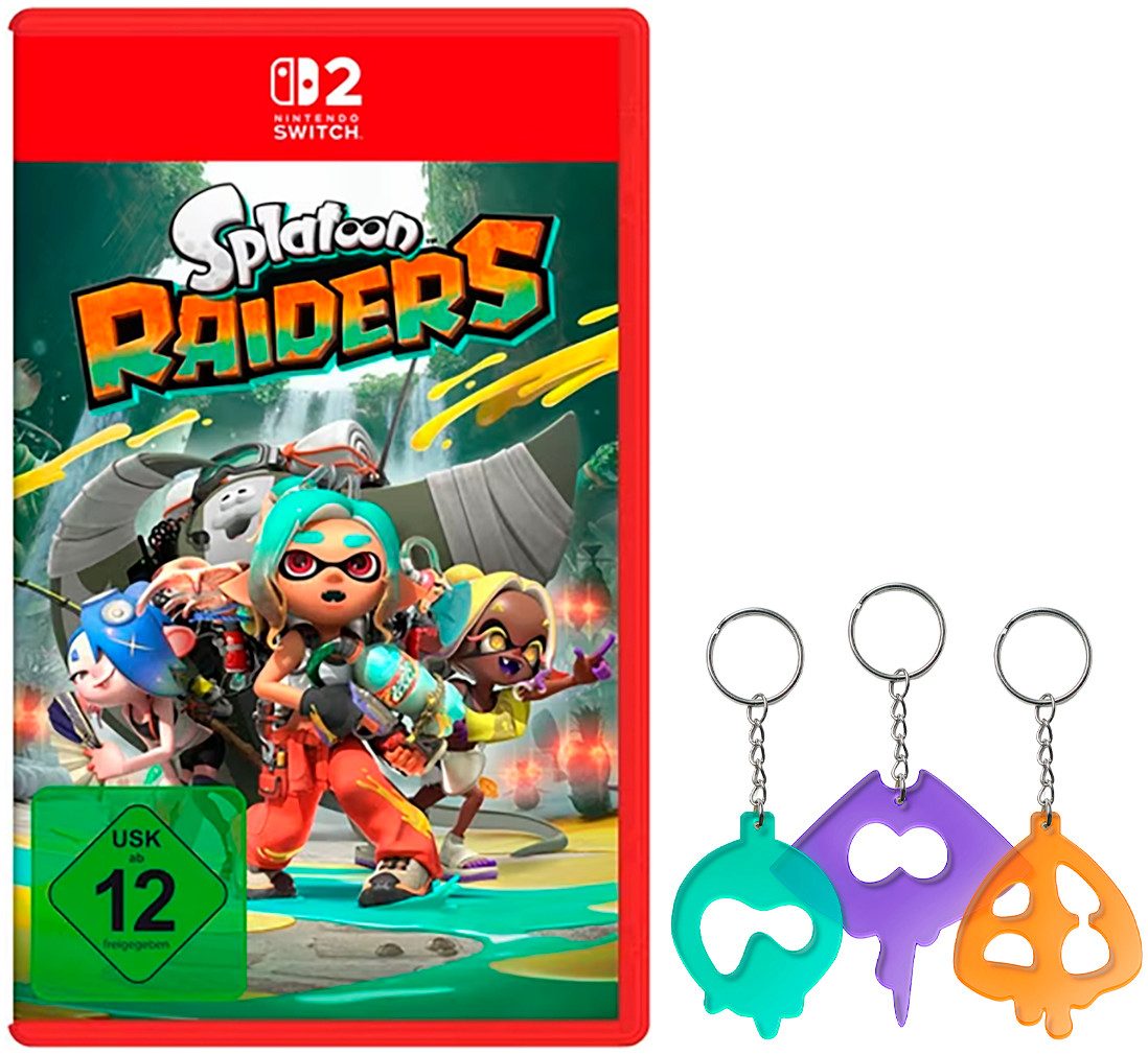 Splatoon Raiders, inkl. gratis Schlüsselanhänger-Set Nintendo Switch 2