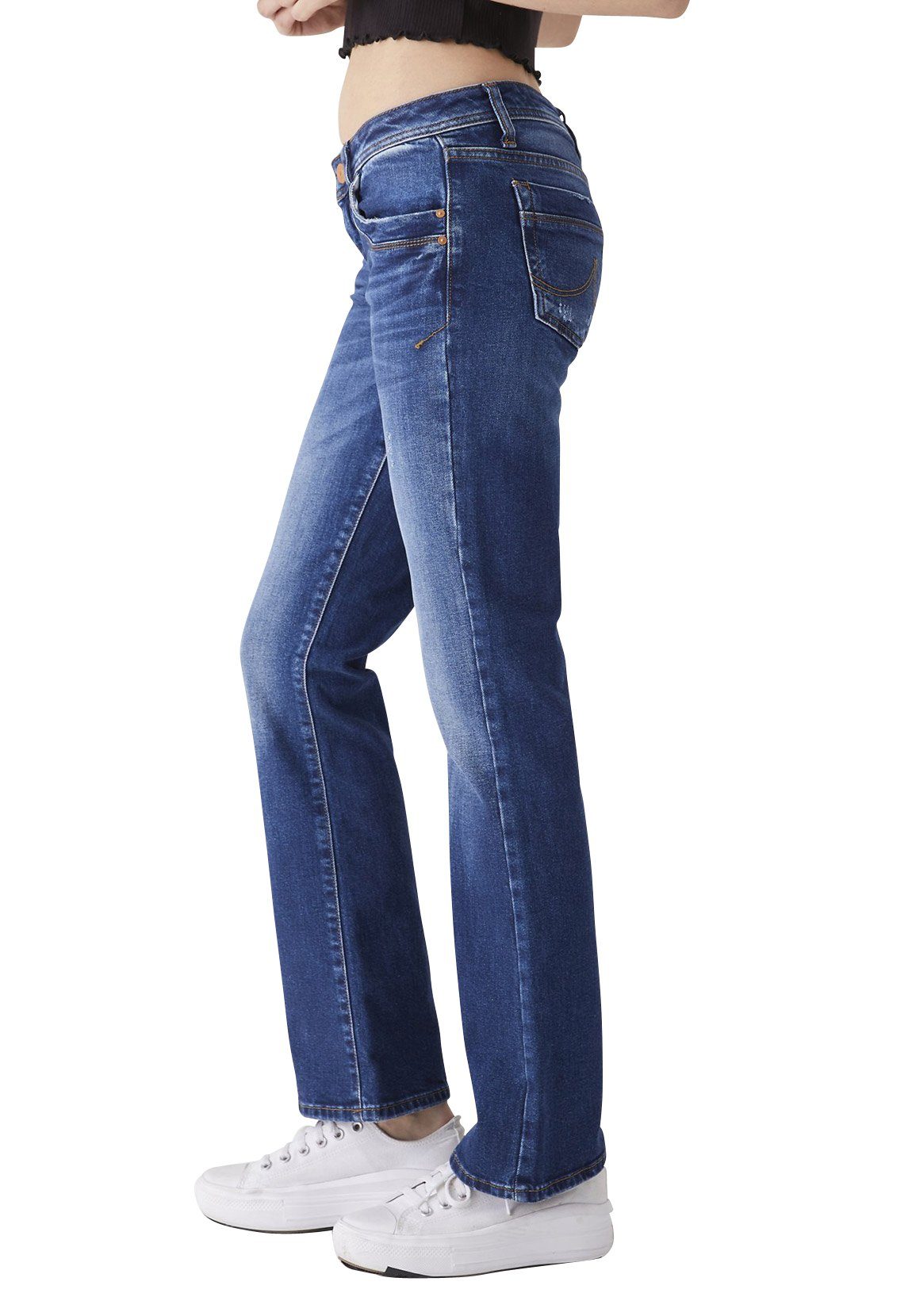 LTB Mittelblau Winona LTB Jeans Wash Bootcut-Jeans VALERIE Damen