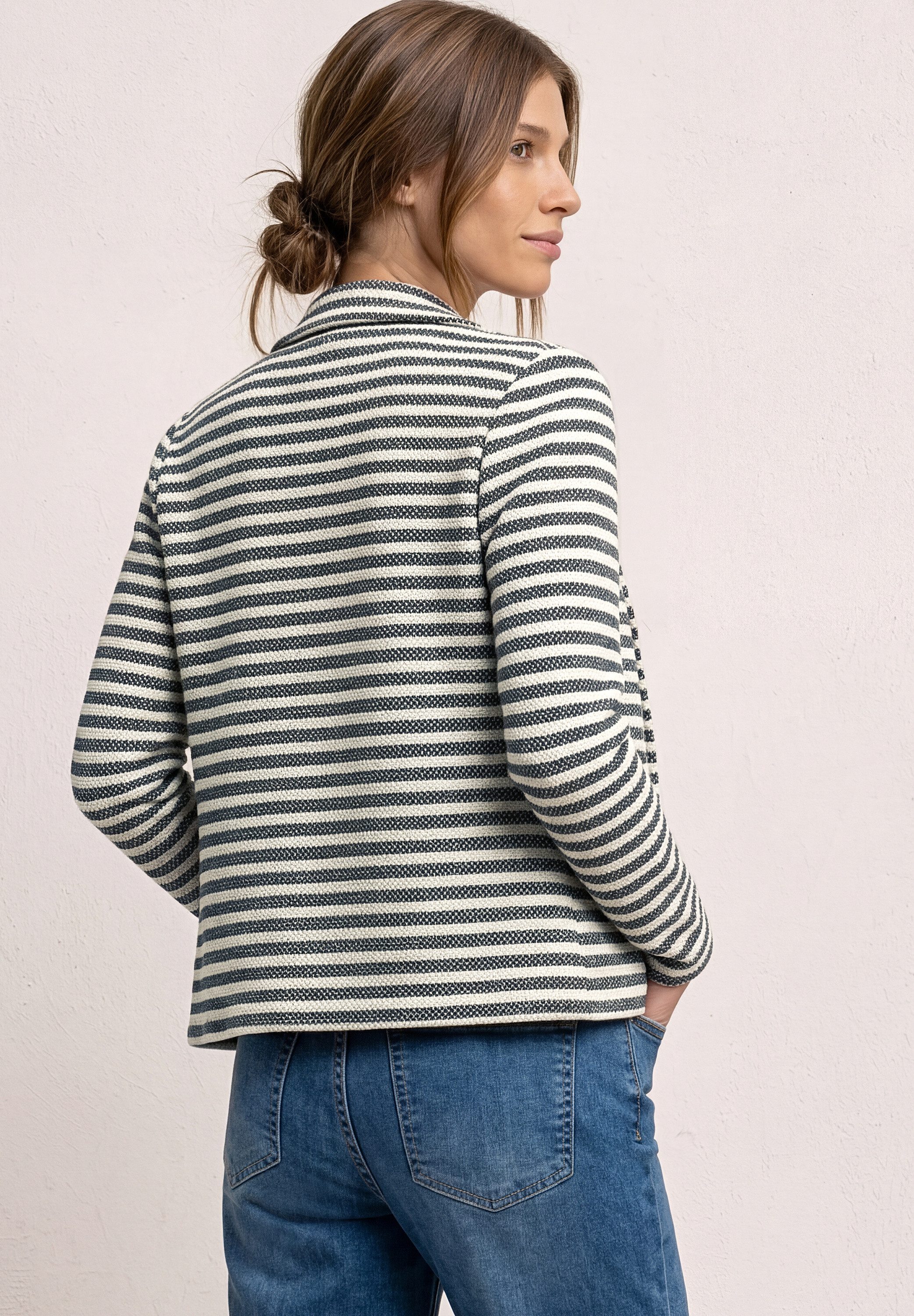 STREET ONE Jackenblazer mit Knöpfen und Streifen