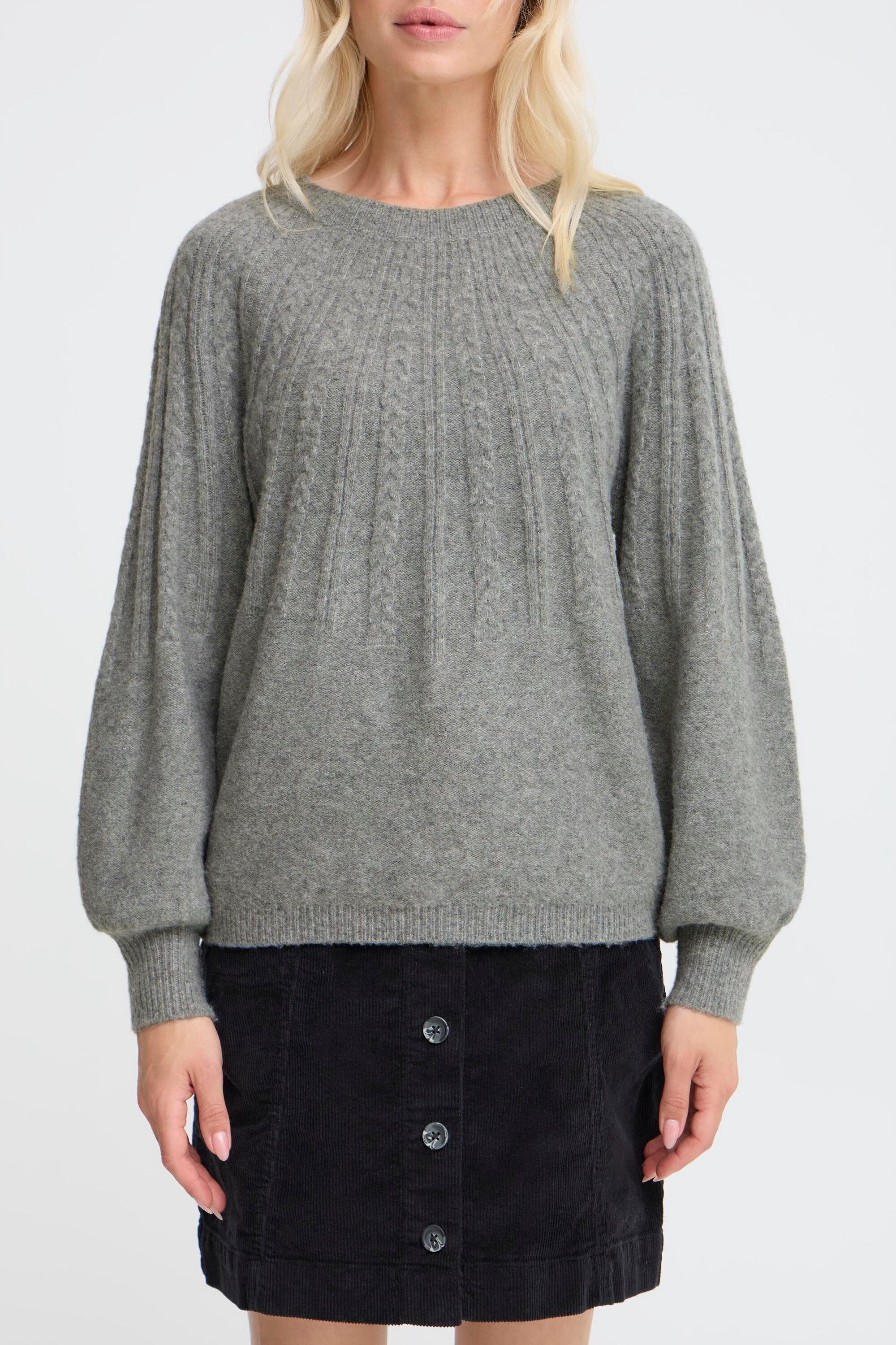 b.young Strickpullover Langarm BYMAGGE