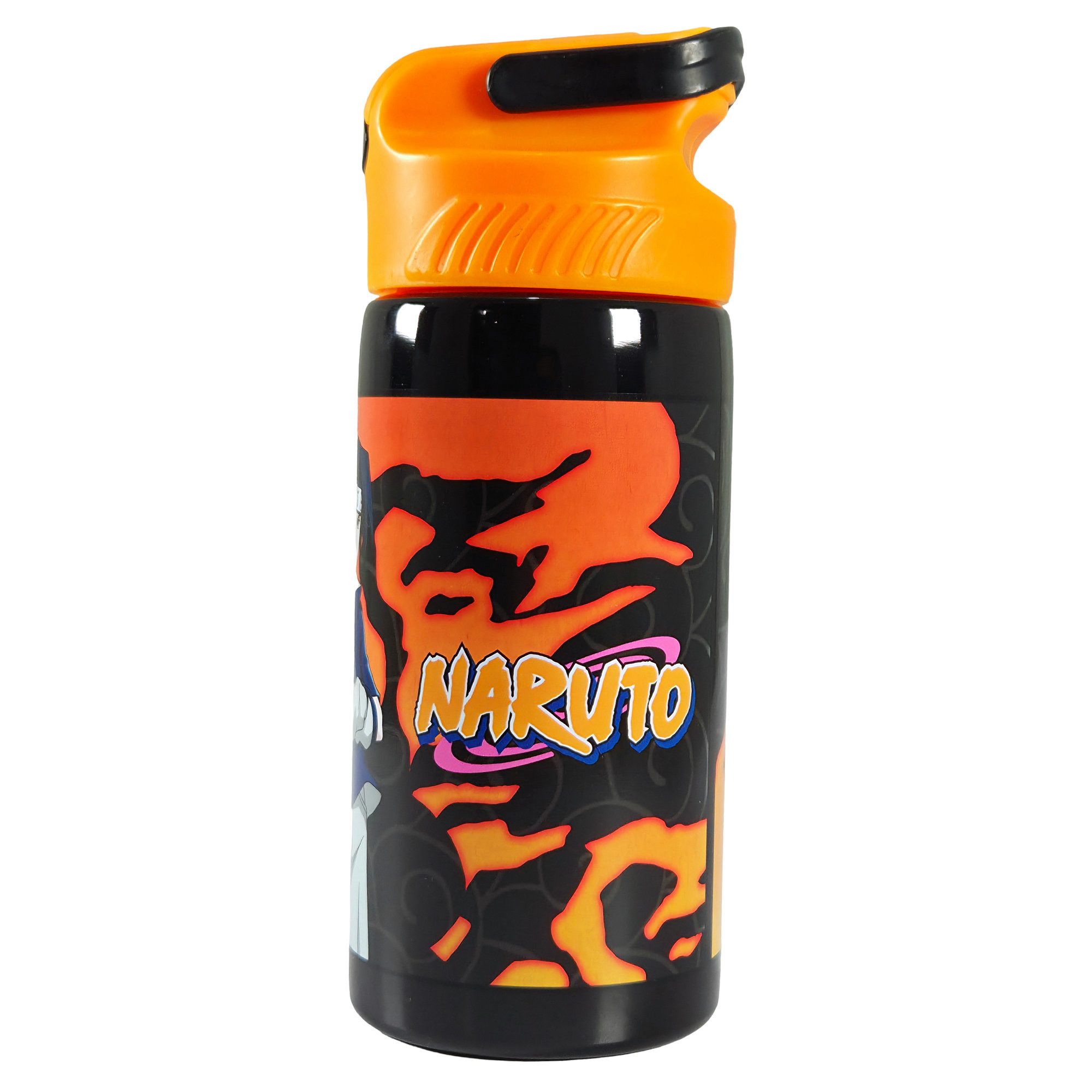 Naruto Trinkflasche Anime Naruto Shippuden Sasuke ALU - Wasserflasche Flasche 500 ml