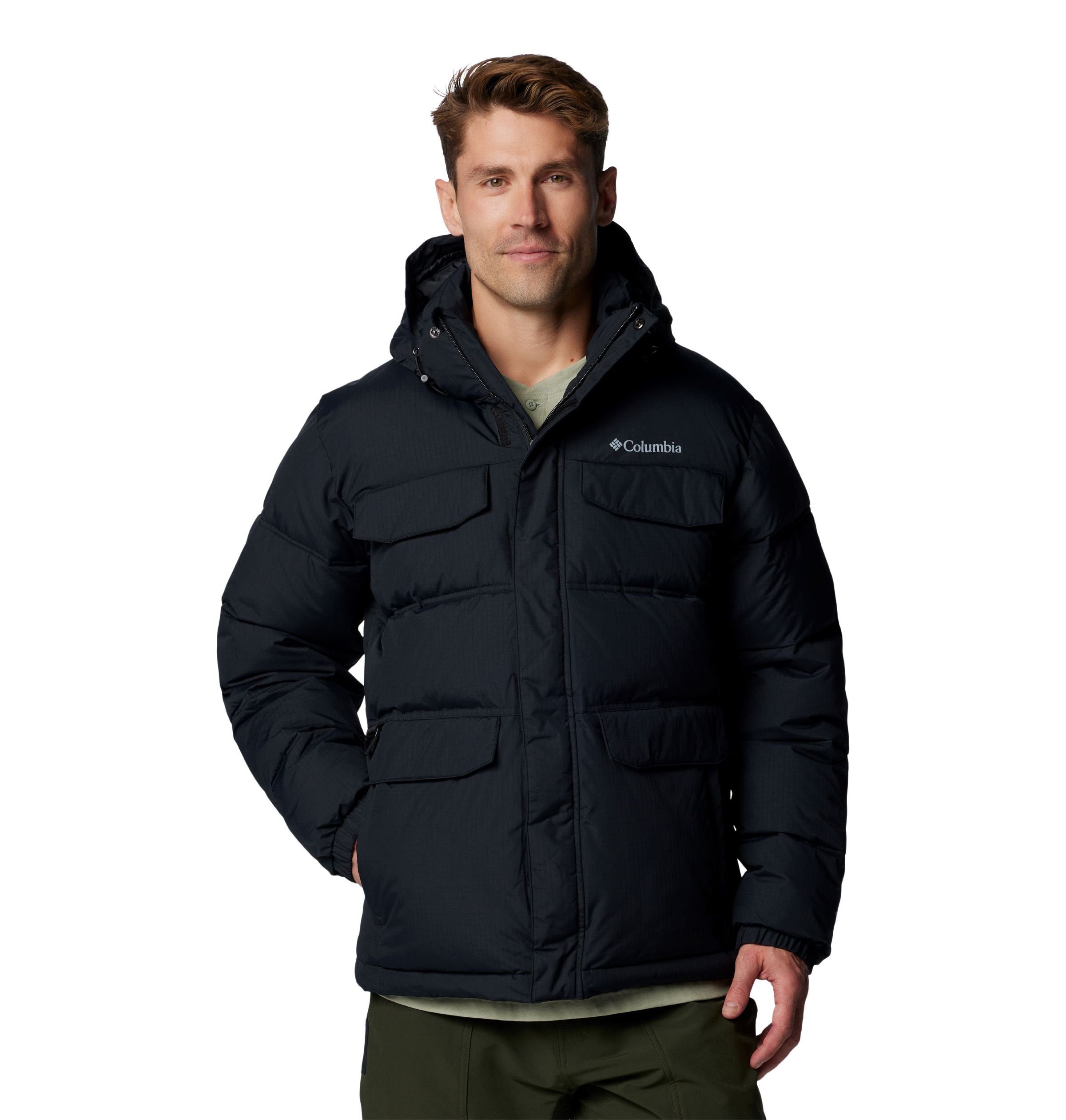 Columbia Winterjacke Landroamer™ Puffer (sehr warm, Omni-Shield) schwarz Herren