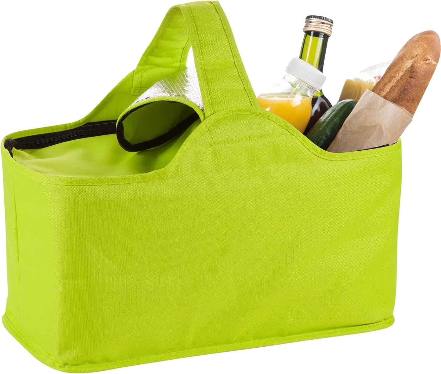 Genius Einkaufskorb Thermo Einkaufskorb Kühlkorb Kühltasche Light kiwi Genius A14310