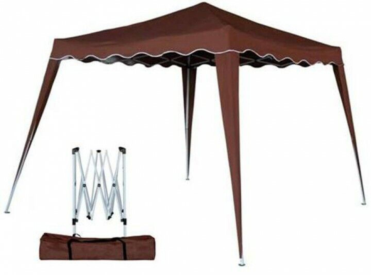 KEINerlei® Faltpavillon Pavillon Faltpavillon 3 x 3 m Partyzelt Falt Klapp Wasserdicht DE