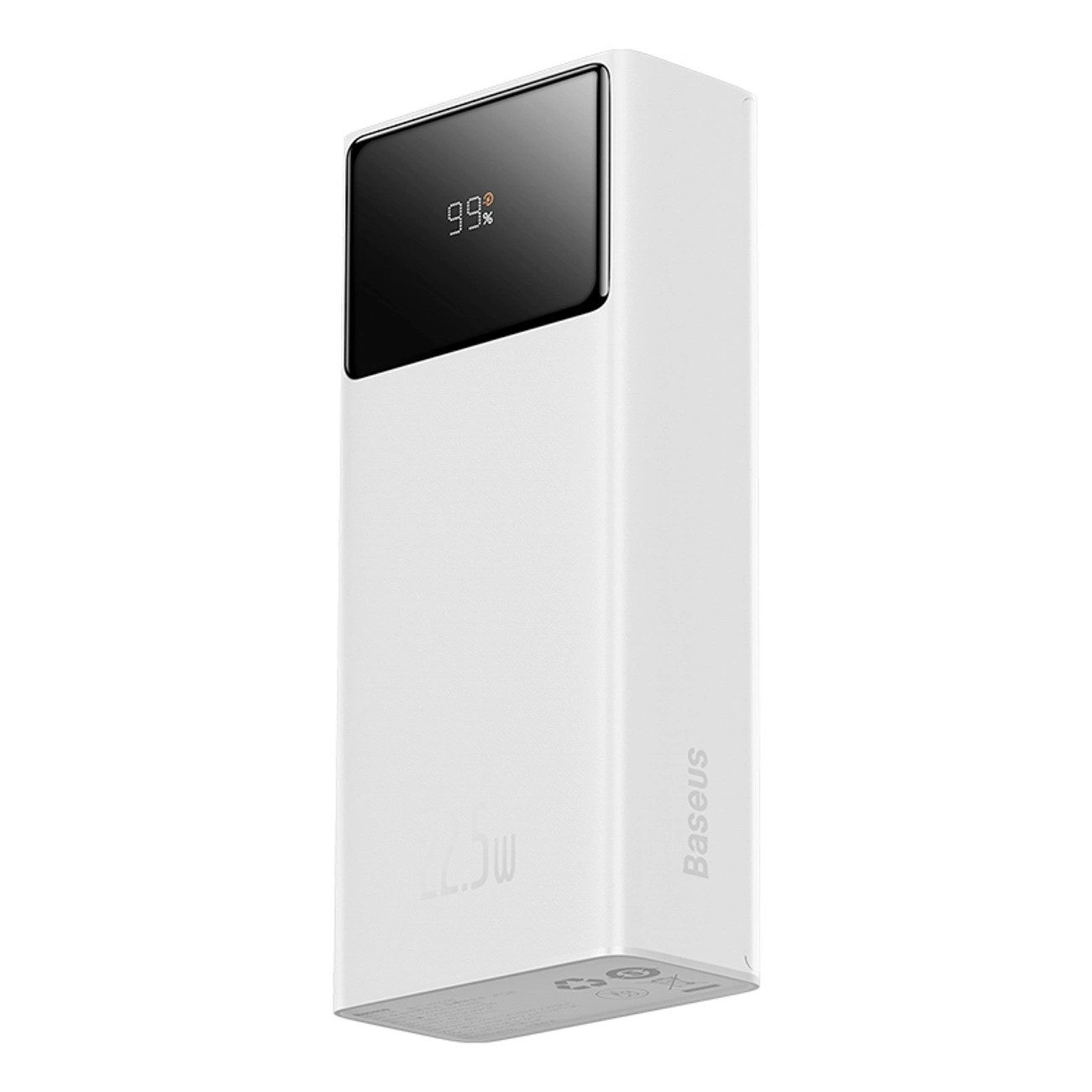Baseus EnerFill FP41 Powerbank 30000 mAh (5, 9, 12 V), 30000 mAh Powerbank mit 22,5 W Schnellladung, 3 Ausgänge, LED-Anzeige