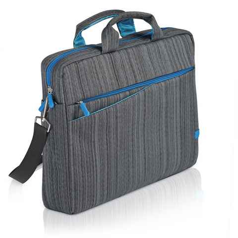 Aplic Laptoptasche, Notebooktasche mit Zubehörfächern für Laptops bis 17,3"(43,9cm)