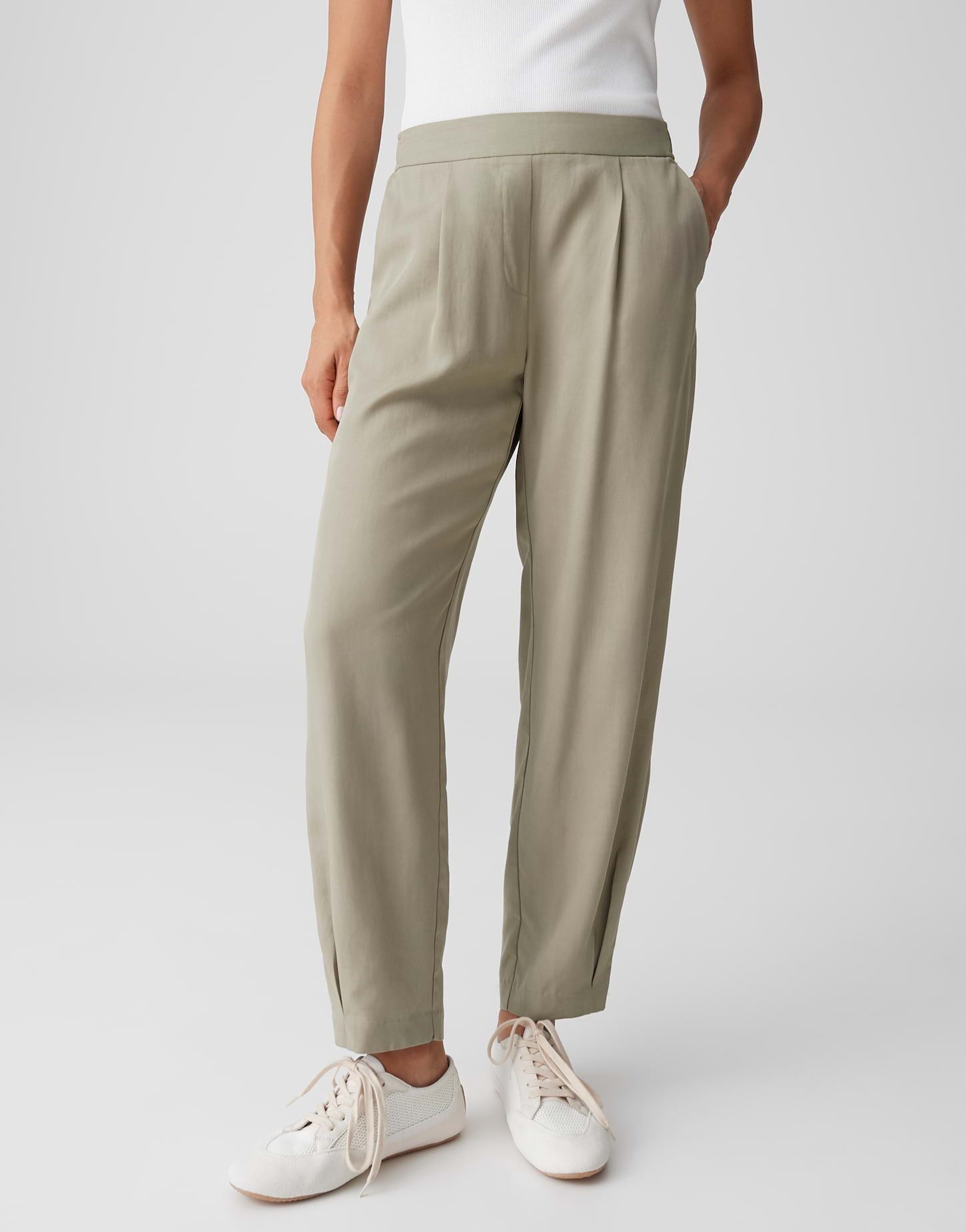 OPUS Schlupfhose Myha airy mit Komfortbund Abnäher im Bund, schräge Eingrif günstig online kaufen